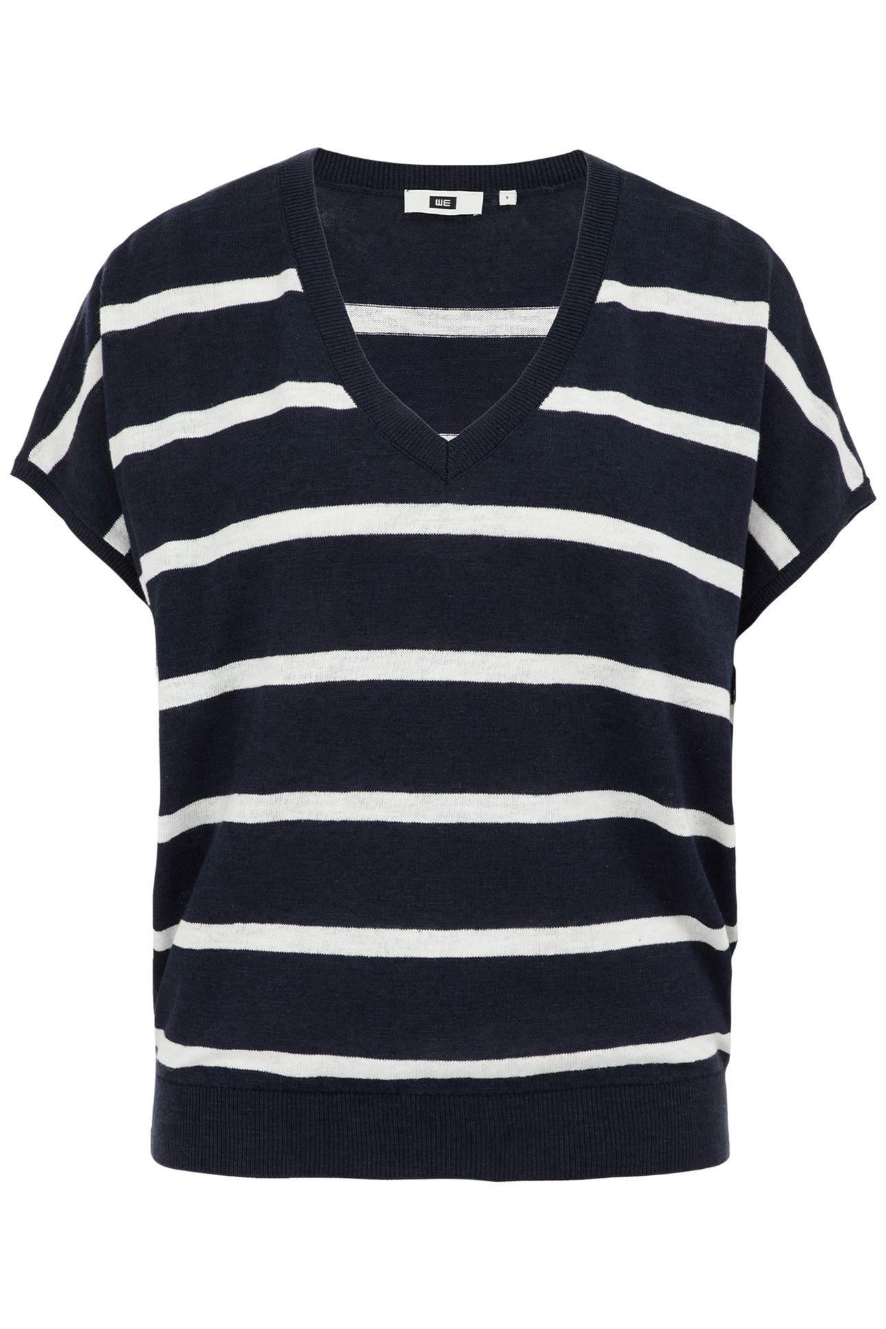KNITTED PULLOVER DARK BLUE 4