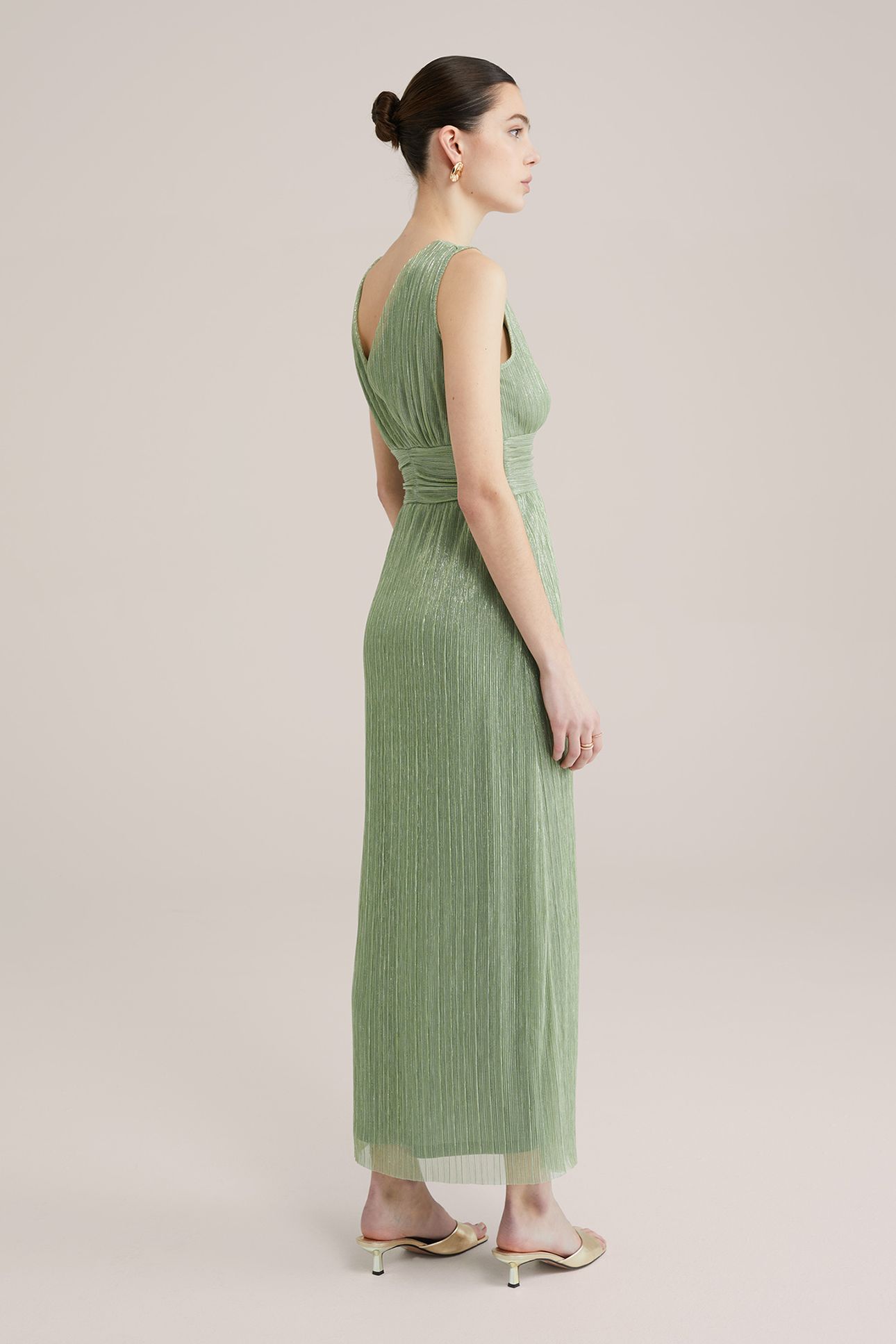 DRESS MAXI LENGTH MINT GREEN 2