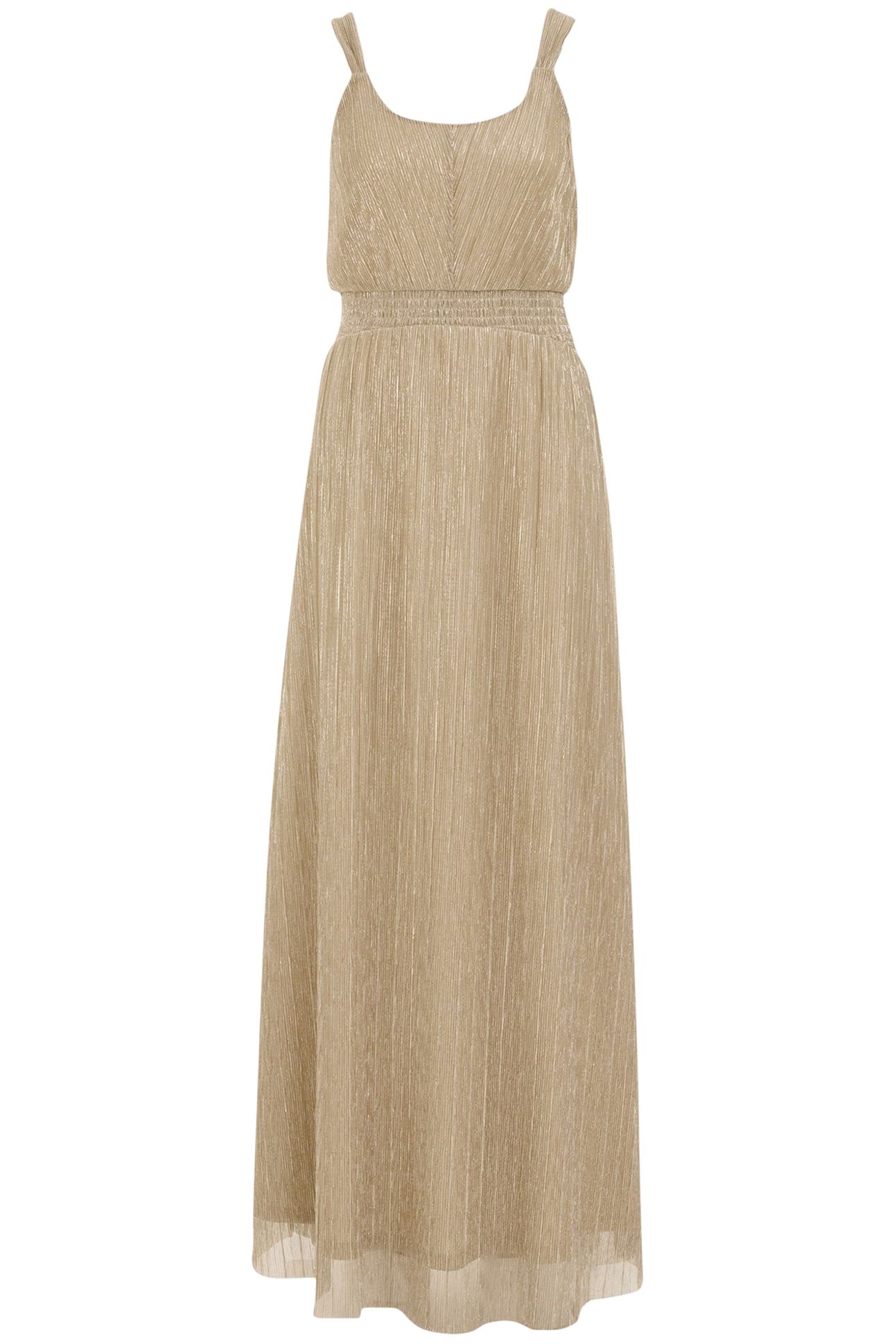 DRESS MAXI LENGTH GOLD 3