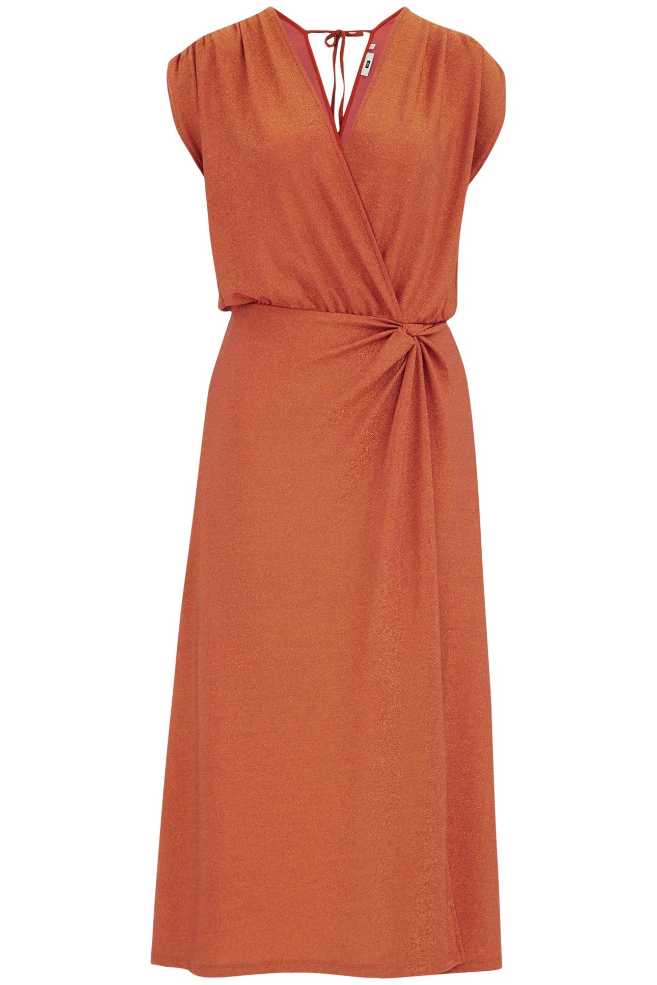 DRESS MID LENGTH ORANGE 3