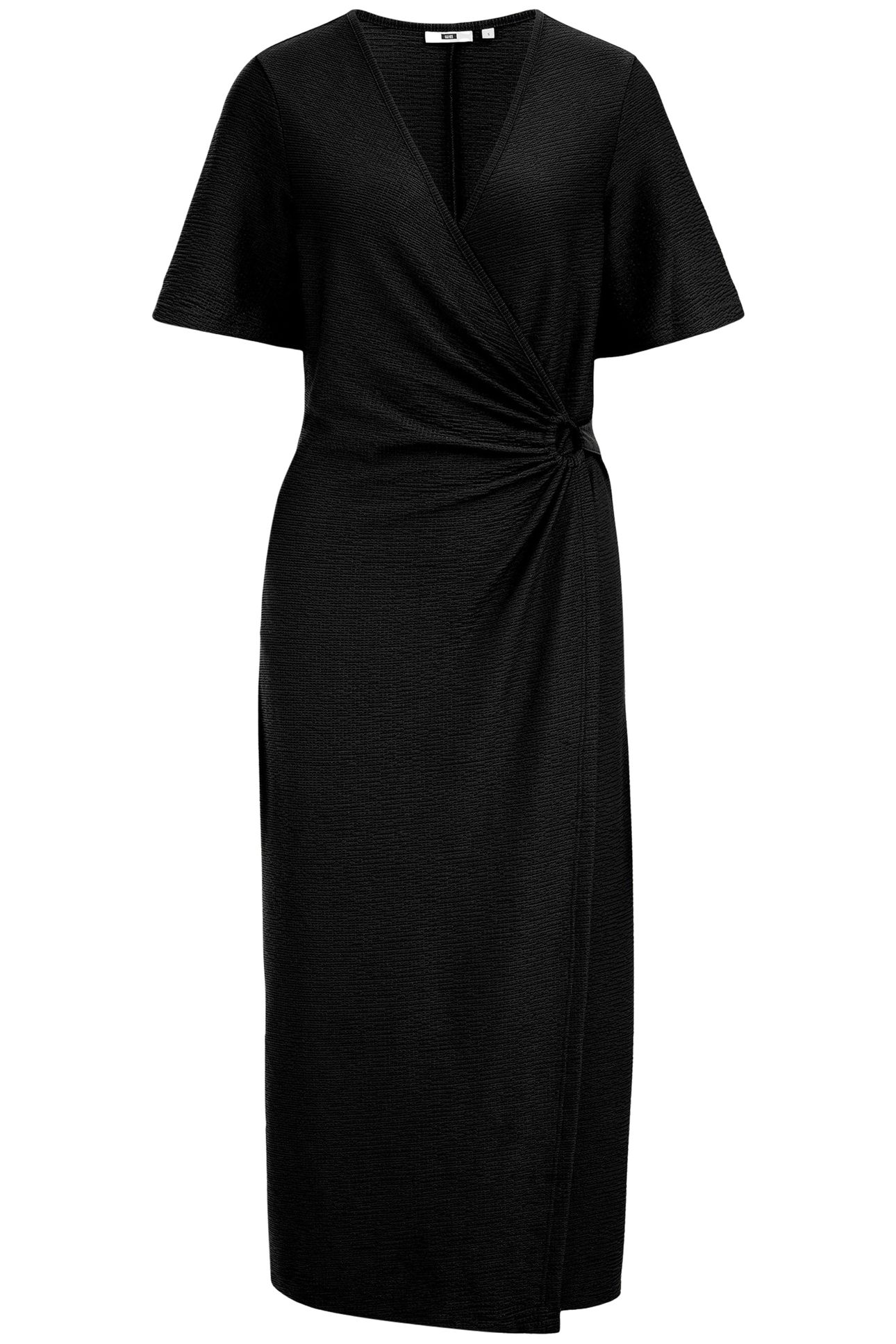 DRESS MID LENGTH BLACK 3