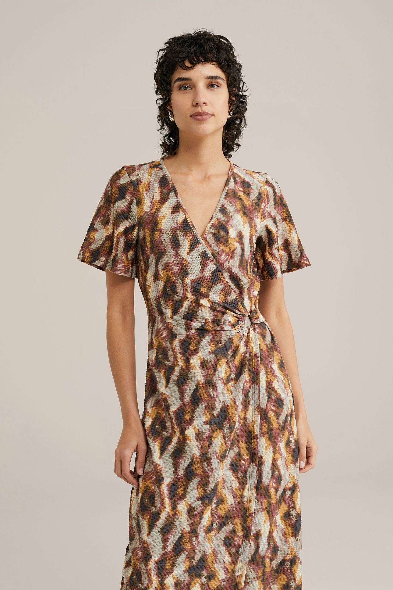 DRESS MID LENGTH YELLOW 4