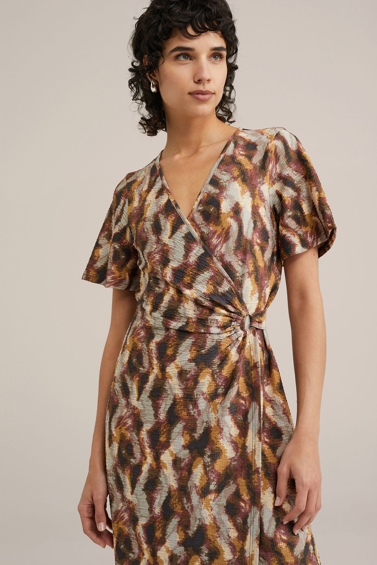 DRESS MID LENGTH YELLOW 5