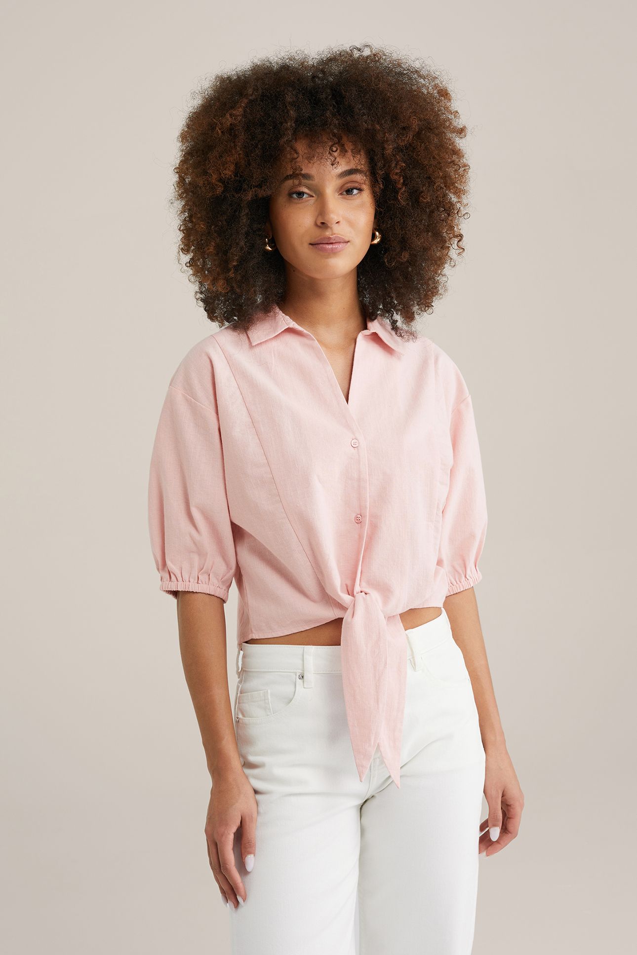 BLOUSE LIGHT PINK 1