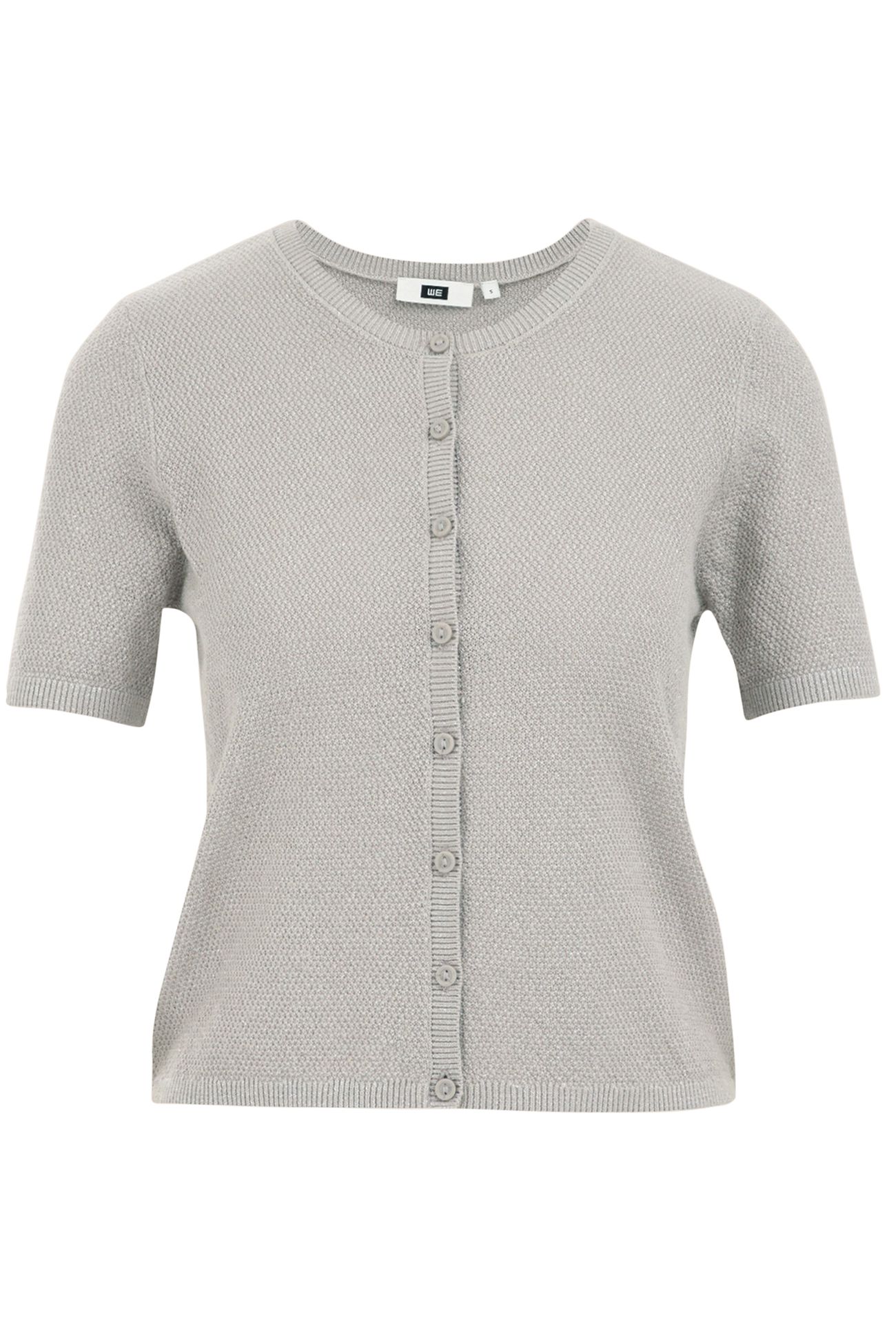 KNITTED CARDIGAN LIGHT GREY 4