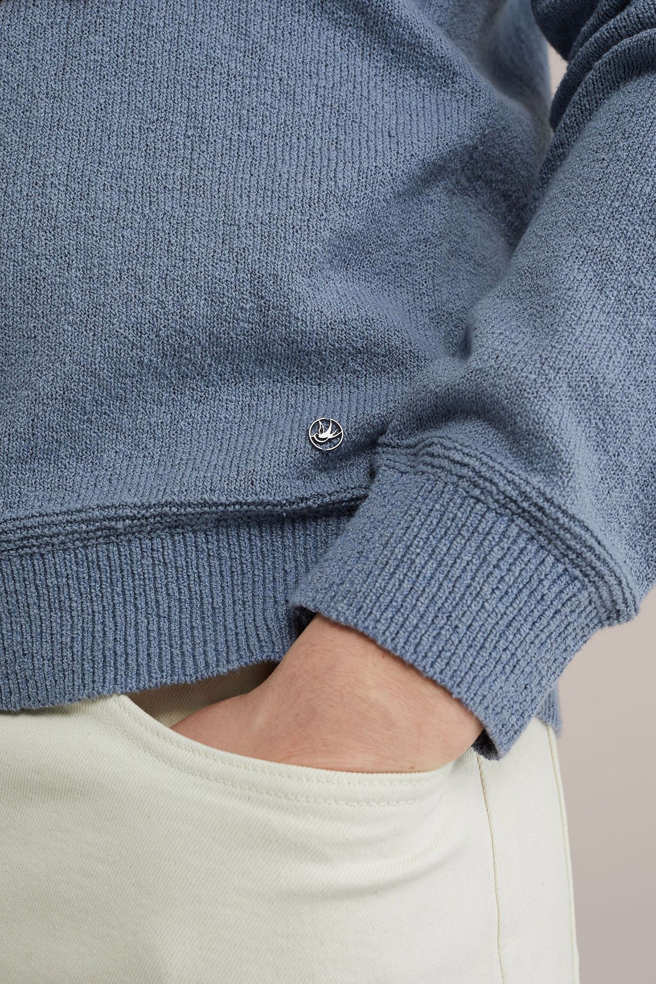 PULLOVER GREYISH BLUE 5