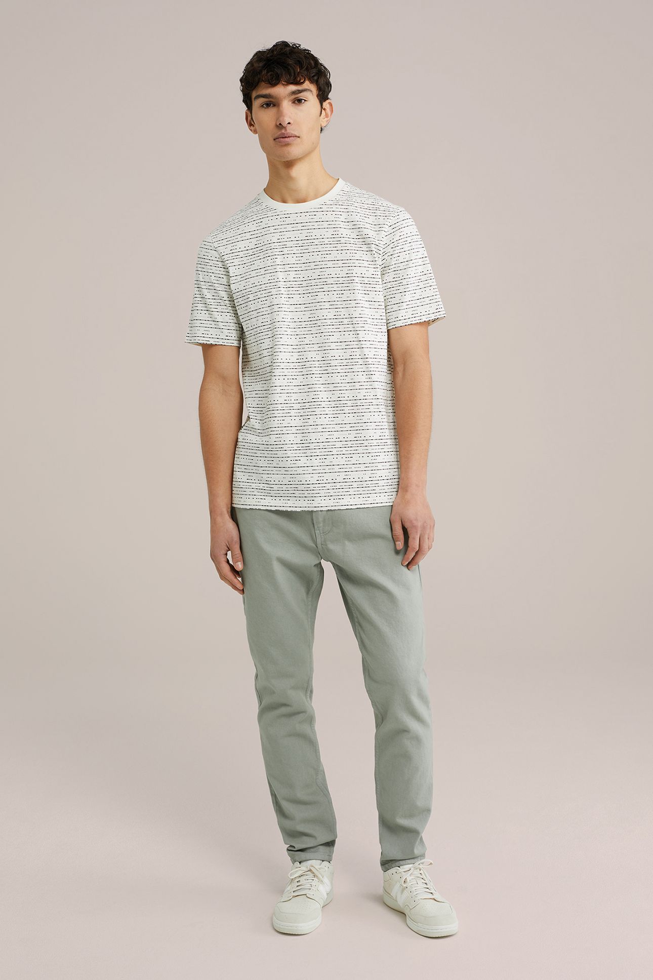 5-POCKET MID WAIST PASTEL GREEN 3