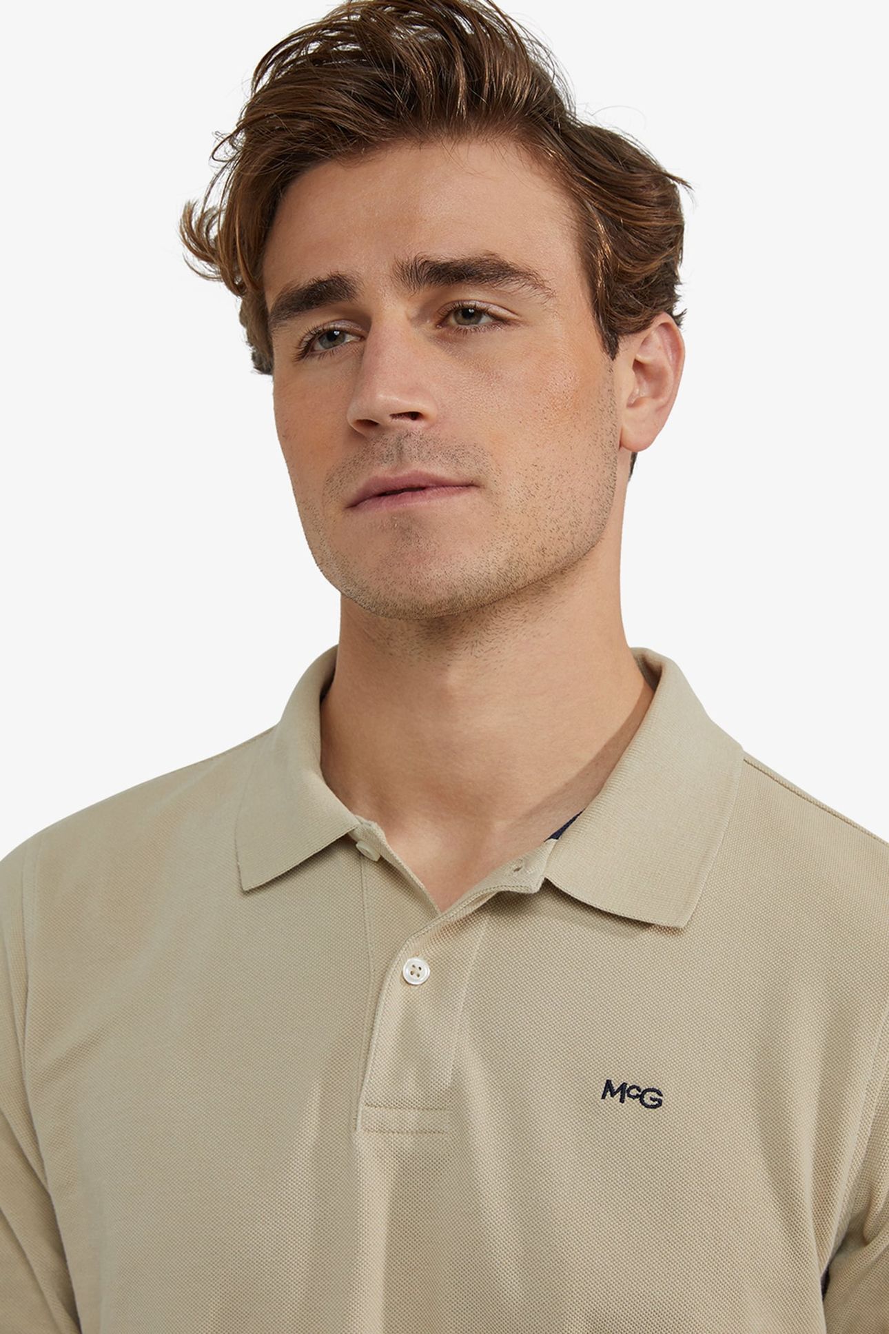 CLASSIC POLO LONG SLEEVES SAND 4