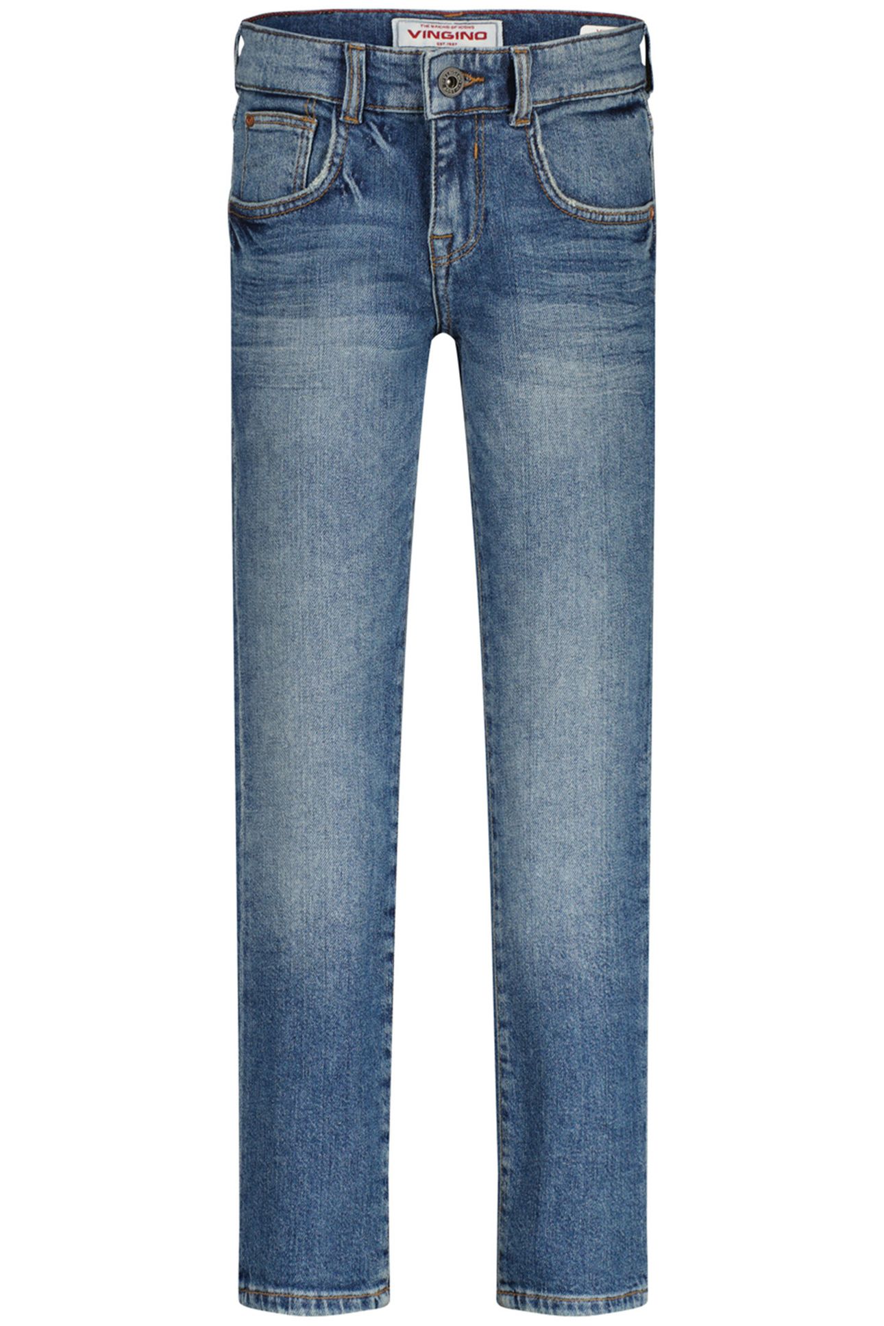 BOYS BRENT JEANS MID BLUE STONE 3