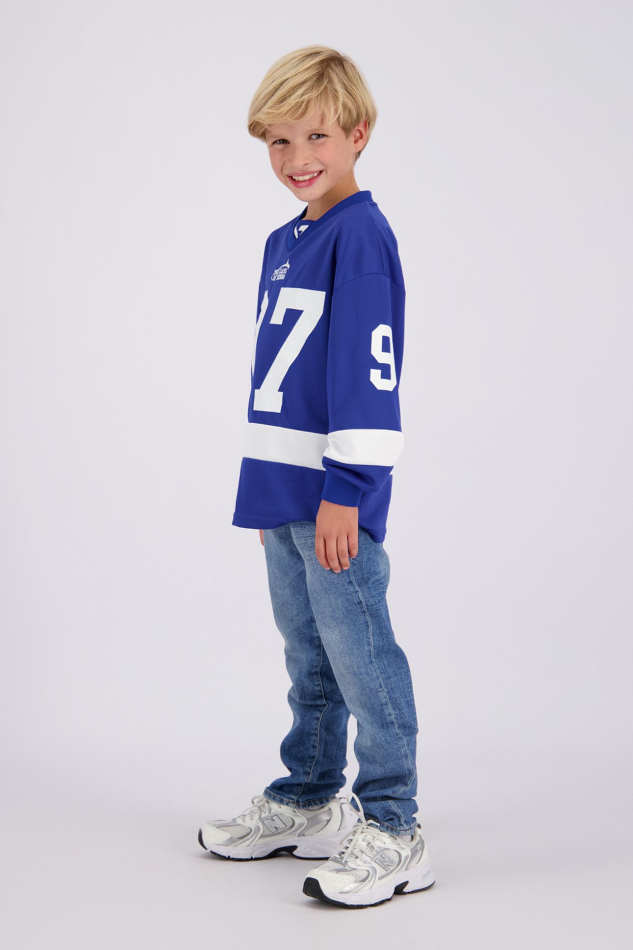 BOYS BRENT JEANS MID BLUE STONE 6