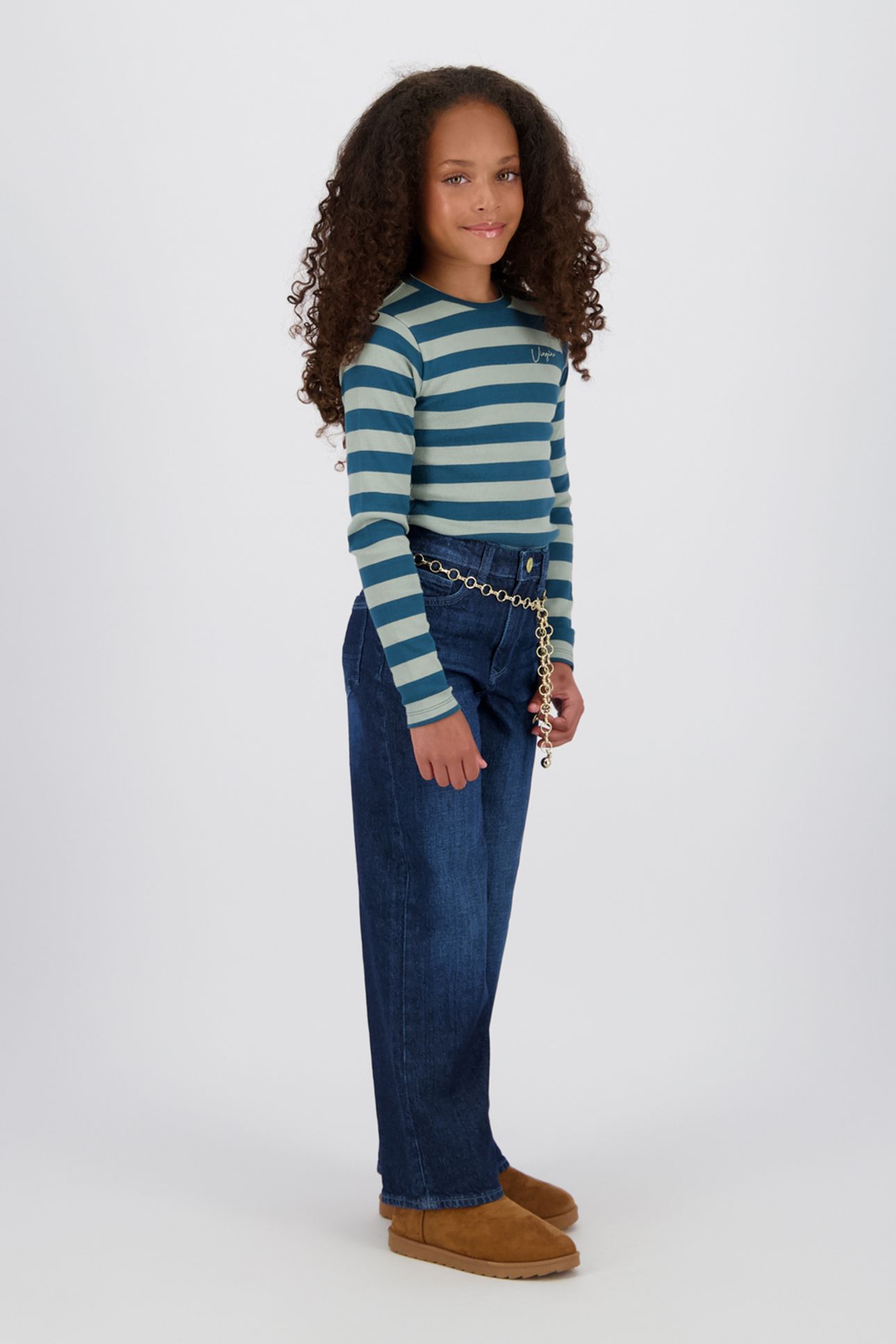 GIRLS CARLICE JEANS DEEP DARK 5