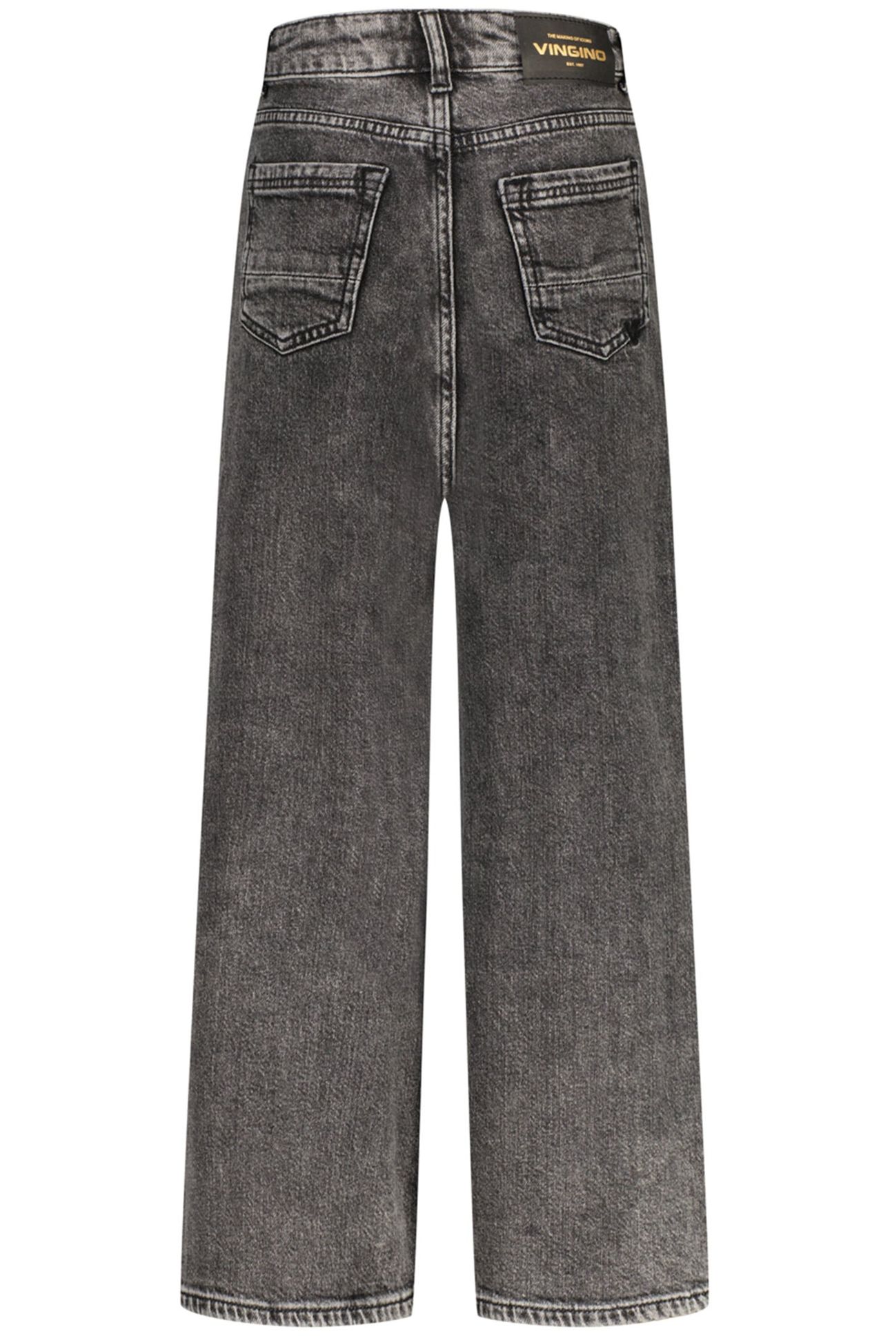 GIRLS CARLICE JEANS DARK GREY VINTAGE 4