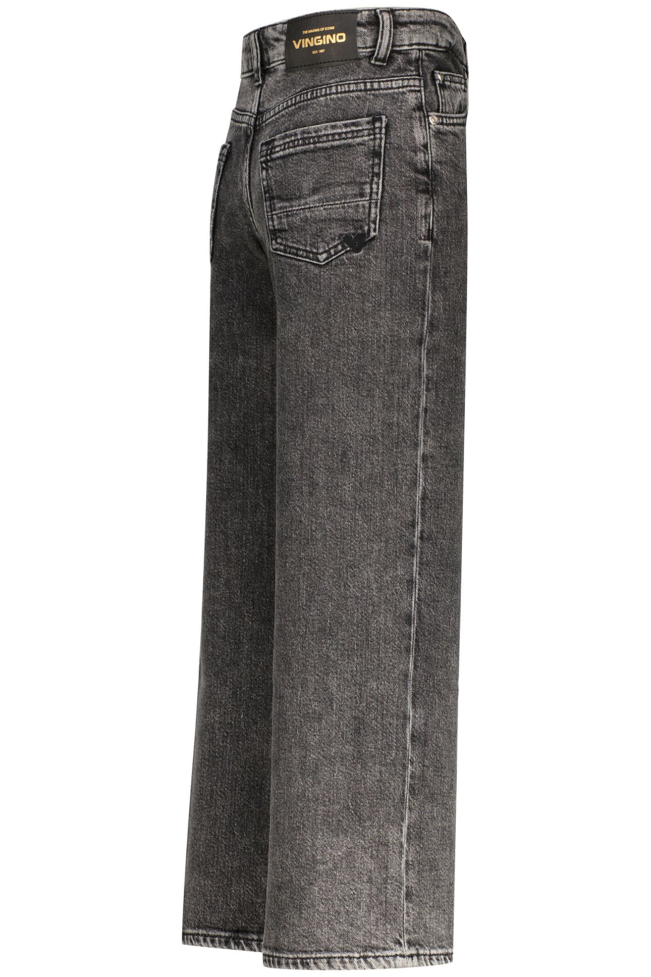 GIRLS CARLICE JEANS DARK GREY VINTAGE 5