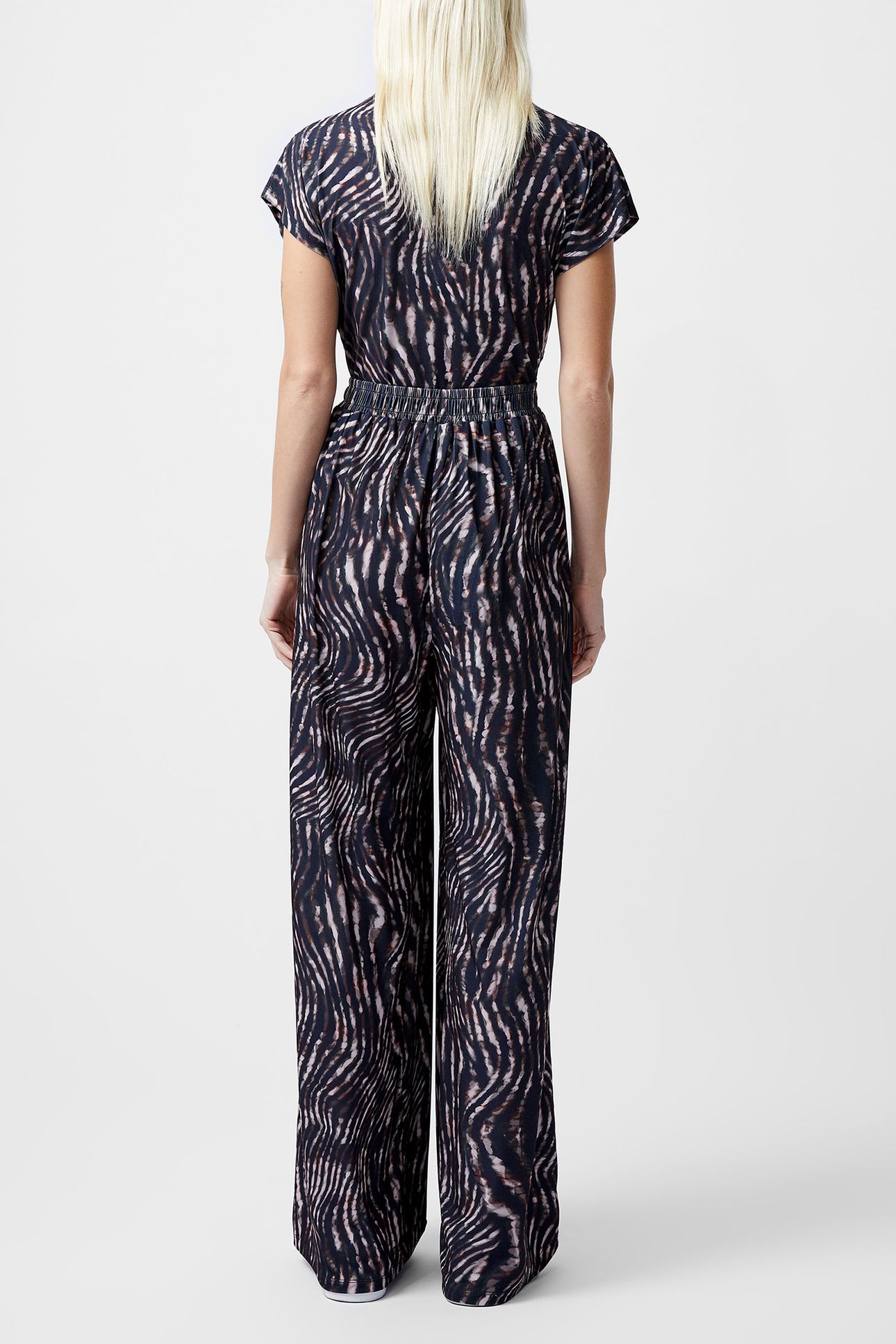 ZINA PORTIA TROUSER BROWN MULTI 3