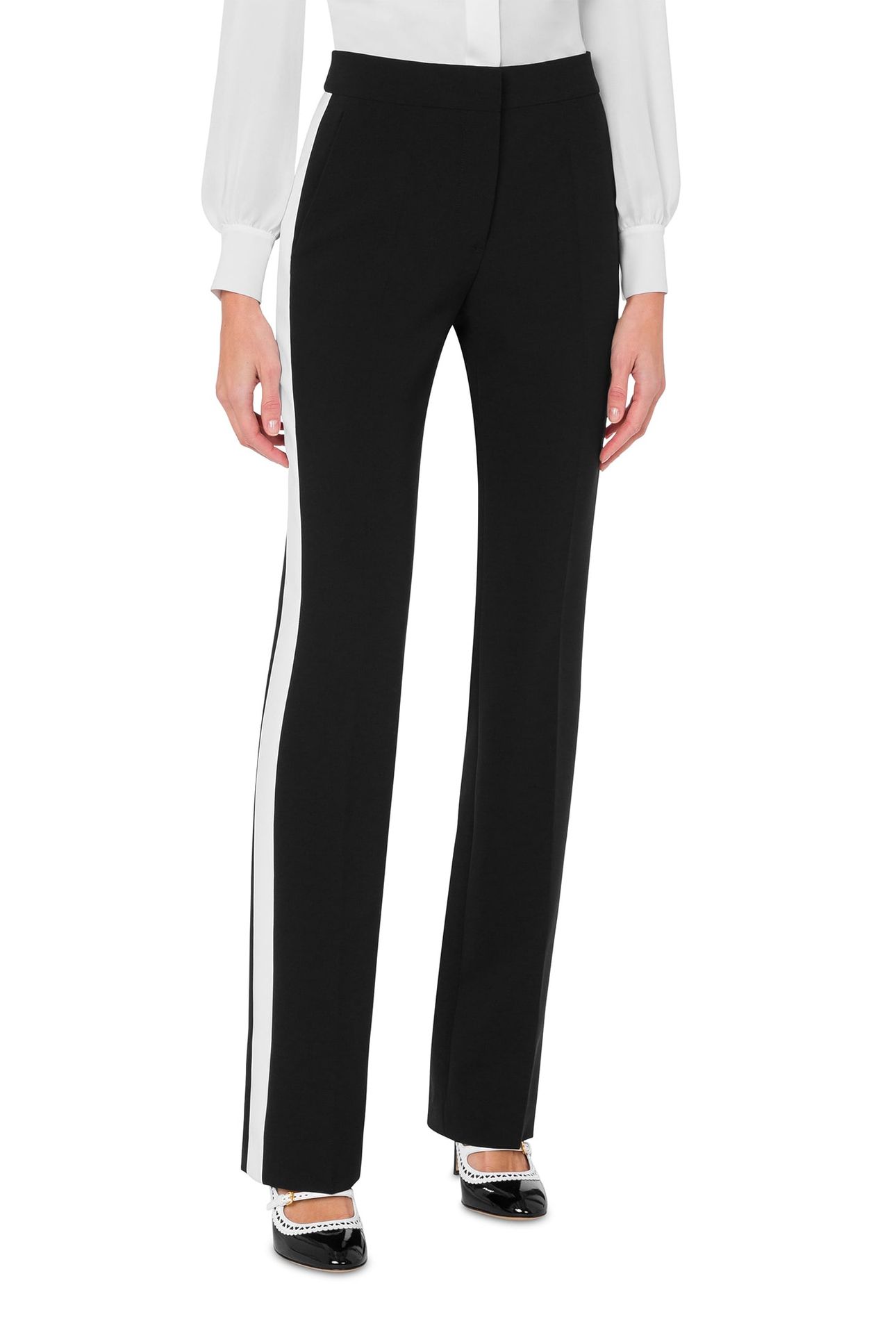 CREPE TROUSERS BLACK 1
