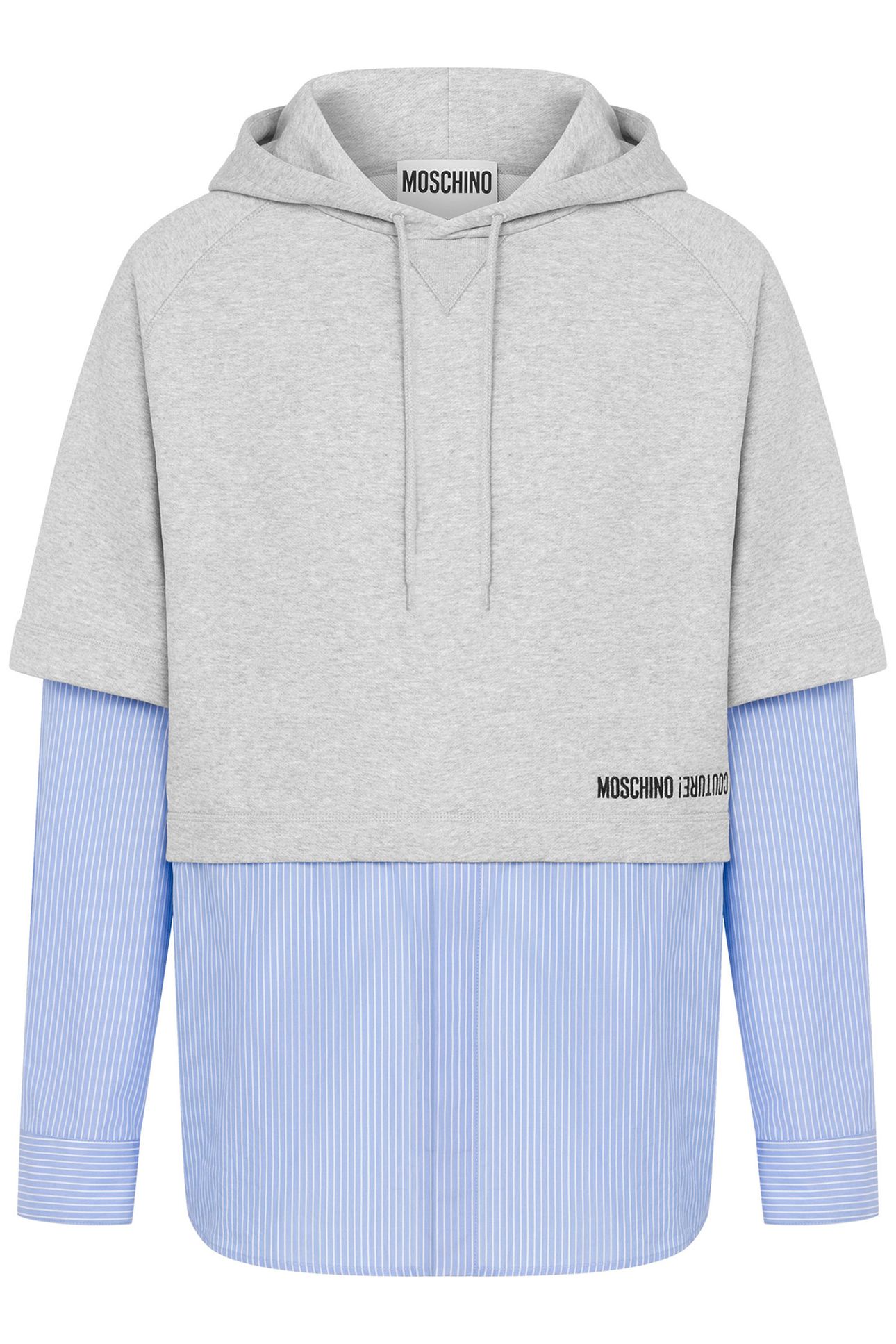 UPSIDE DOWN LOGO SWEATSHIRT GREY 3