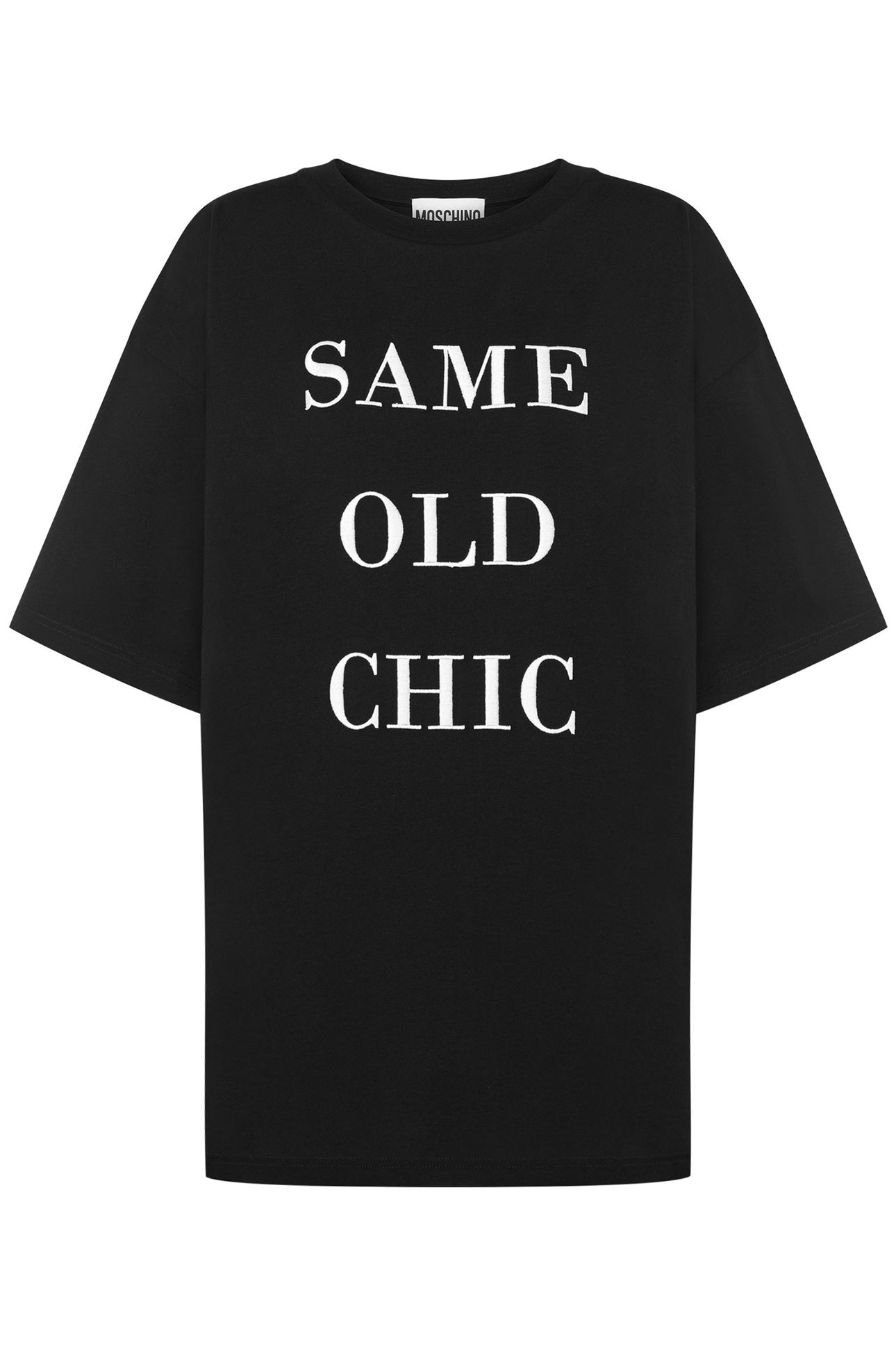 T-SHIRT SAME OLD CHIC BLACK 3