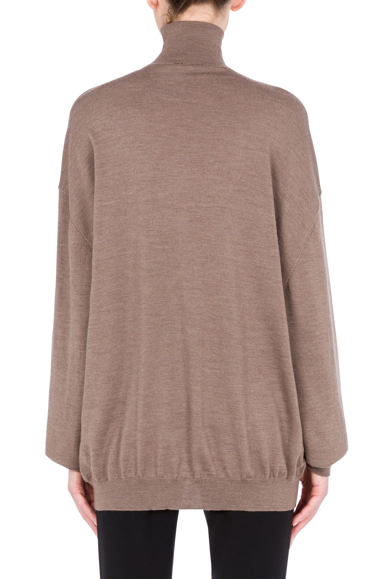 GOLDEN M WOOL TURTLENECK SWEATER BEIGE 2