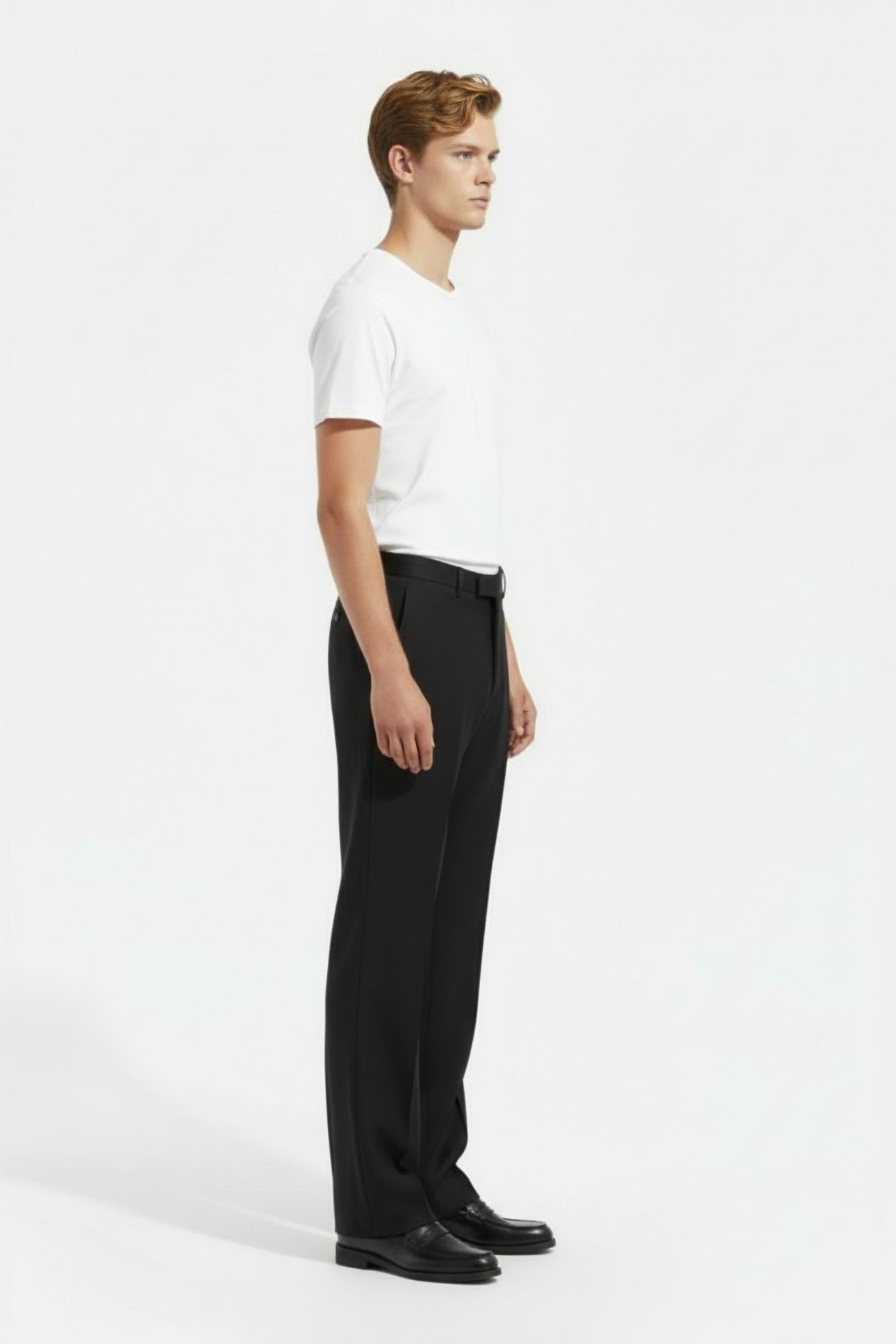 TUXEDO PANTS WITH STRAPS BLACK 3