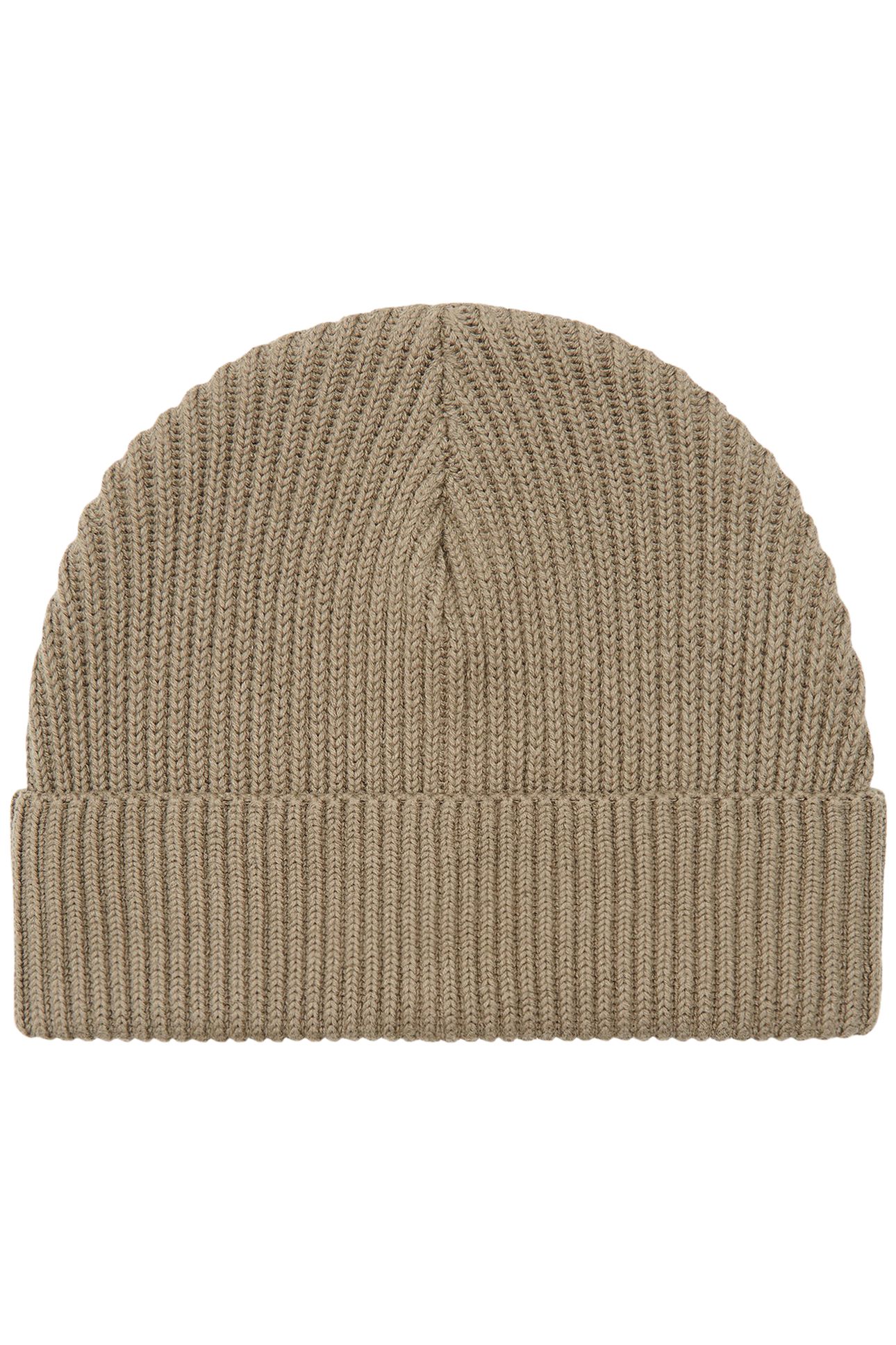 BEANIE ORGANIC COTTON-STRETCH ARMY 1