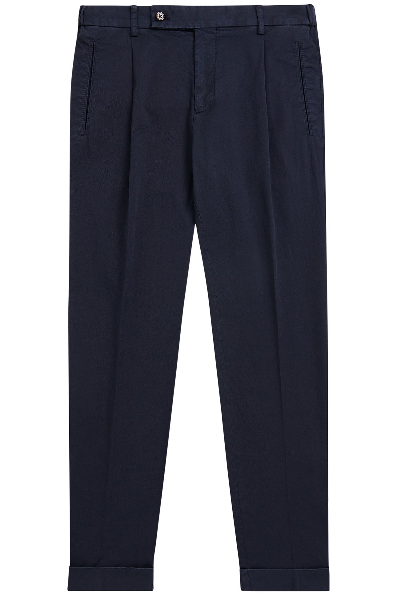 BRIDGEPORT COTTON-STRETCH NAVY 2