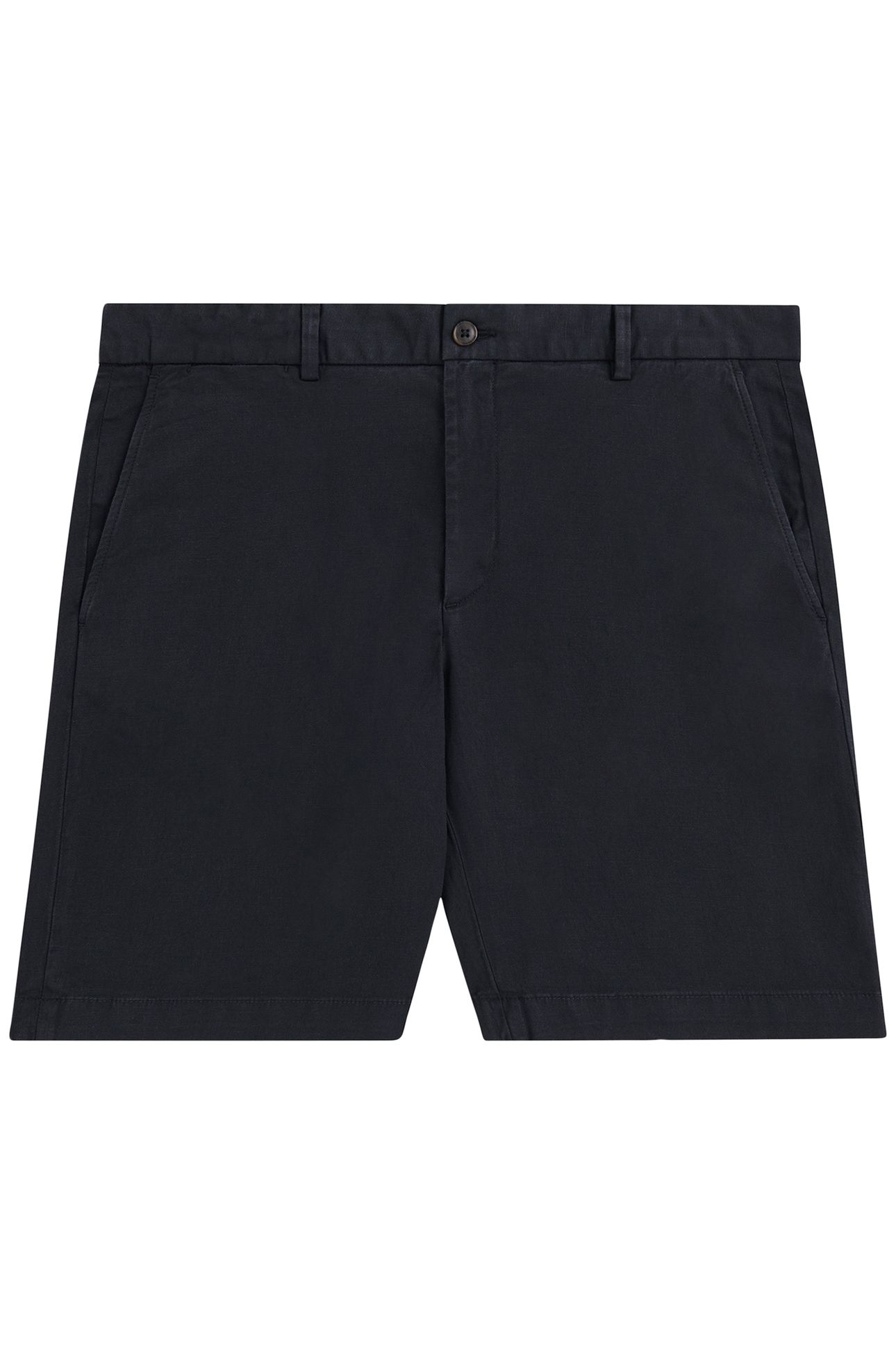 BYRON COTTON-LINEN STRETCH NAVY 2