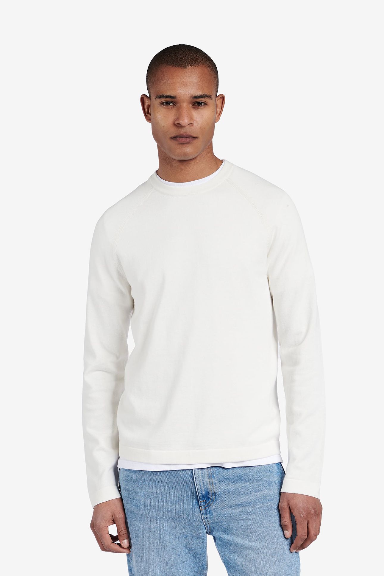 MEDFORD HEAVYWEIGHT COTTON-SILK OFF WHITE 1