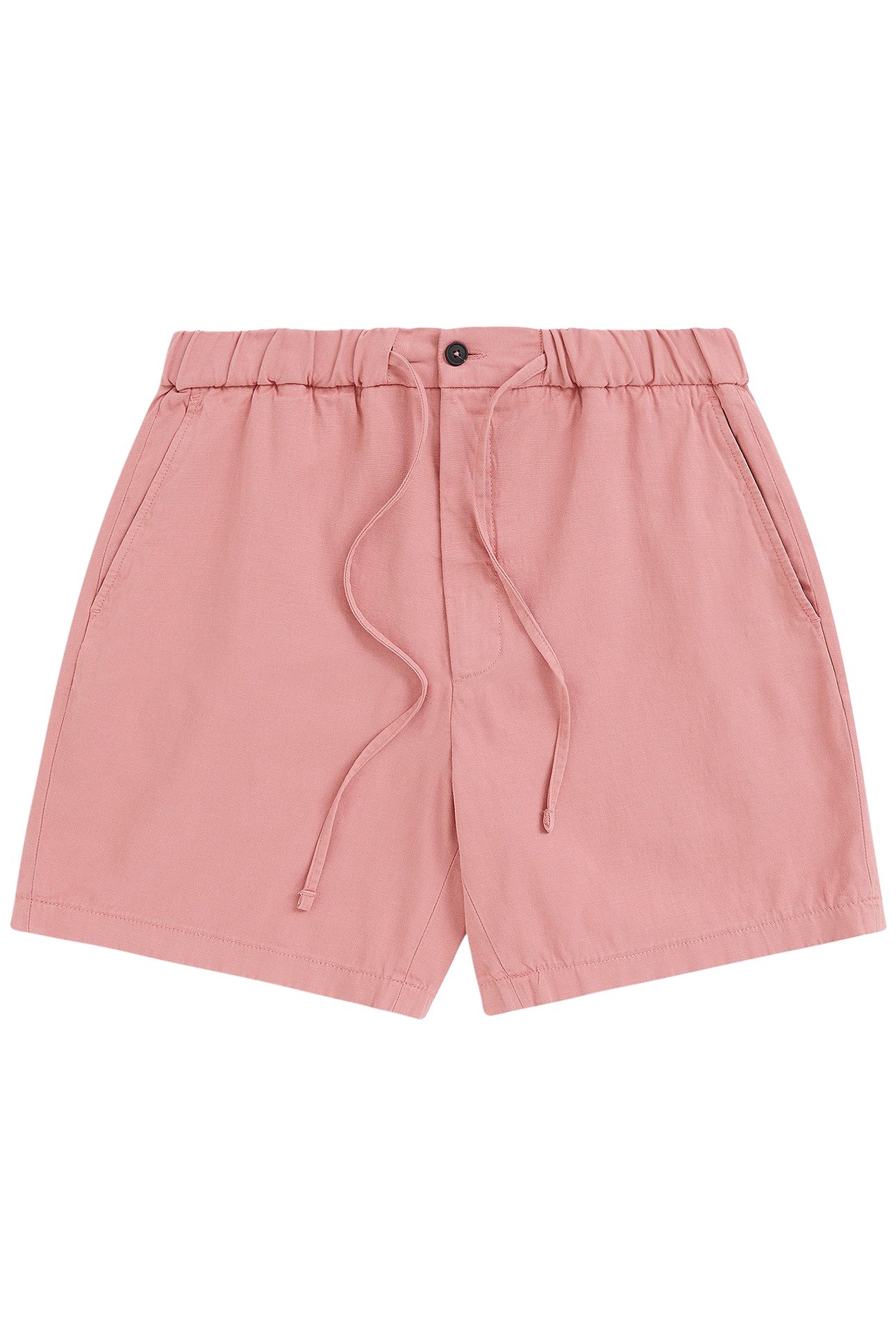 OAKLAND COTTON-LINEN STRETCH DARK PINK 2
