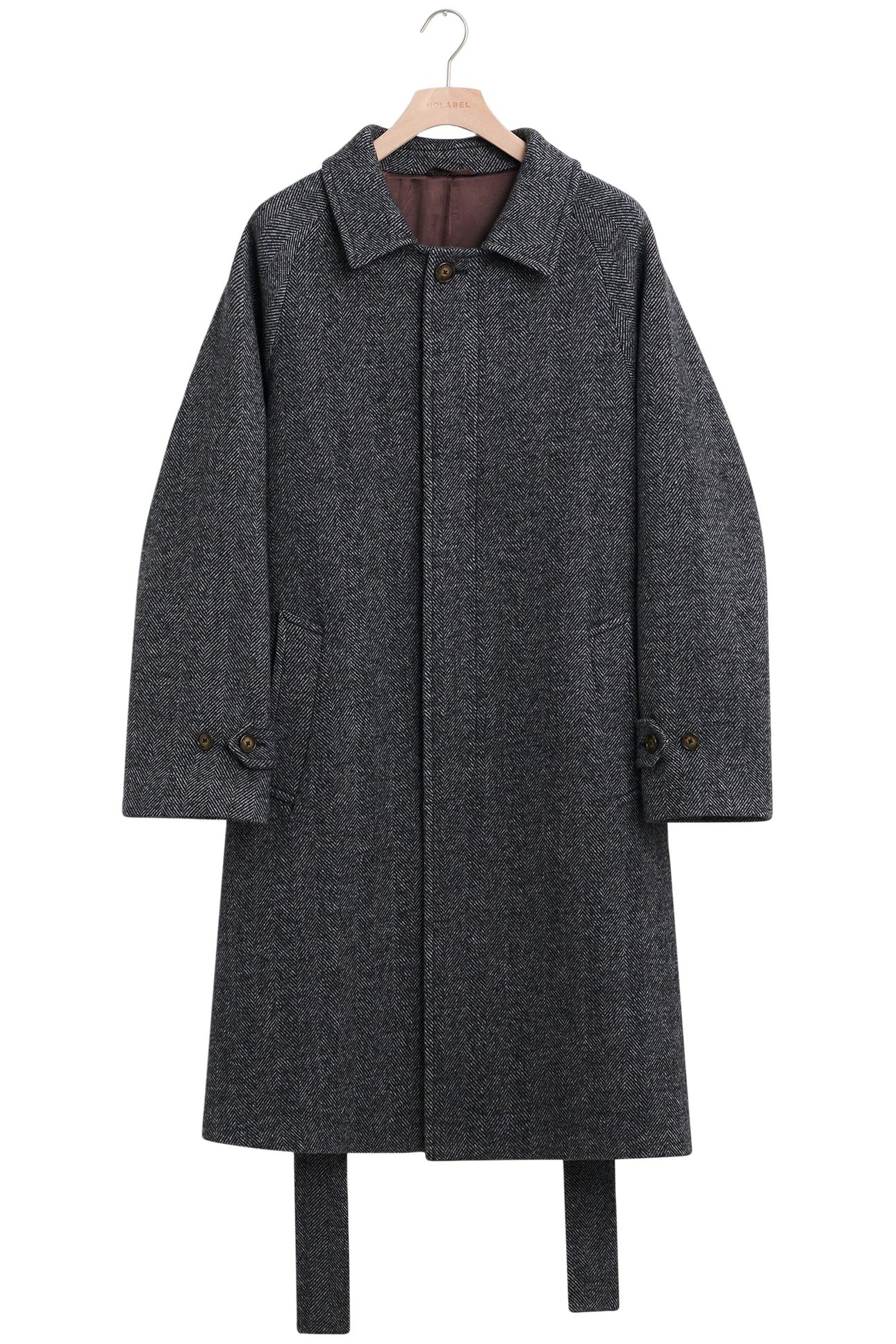 KILBURN HERRINGBONE WOOL-NYLON GREY 2