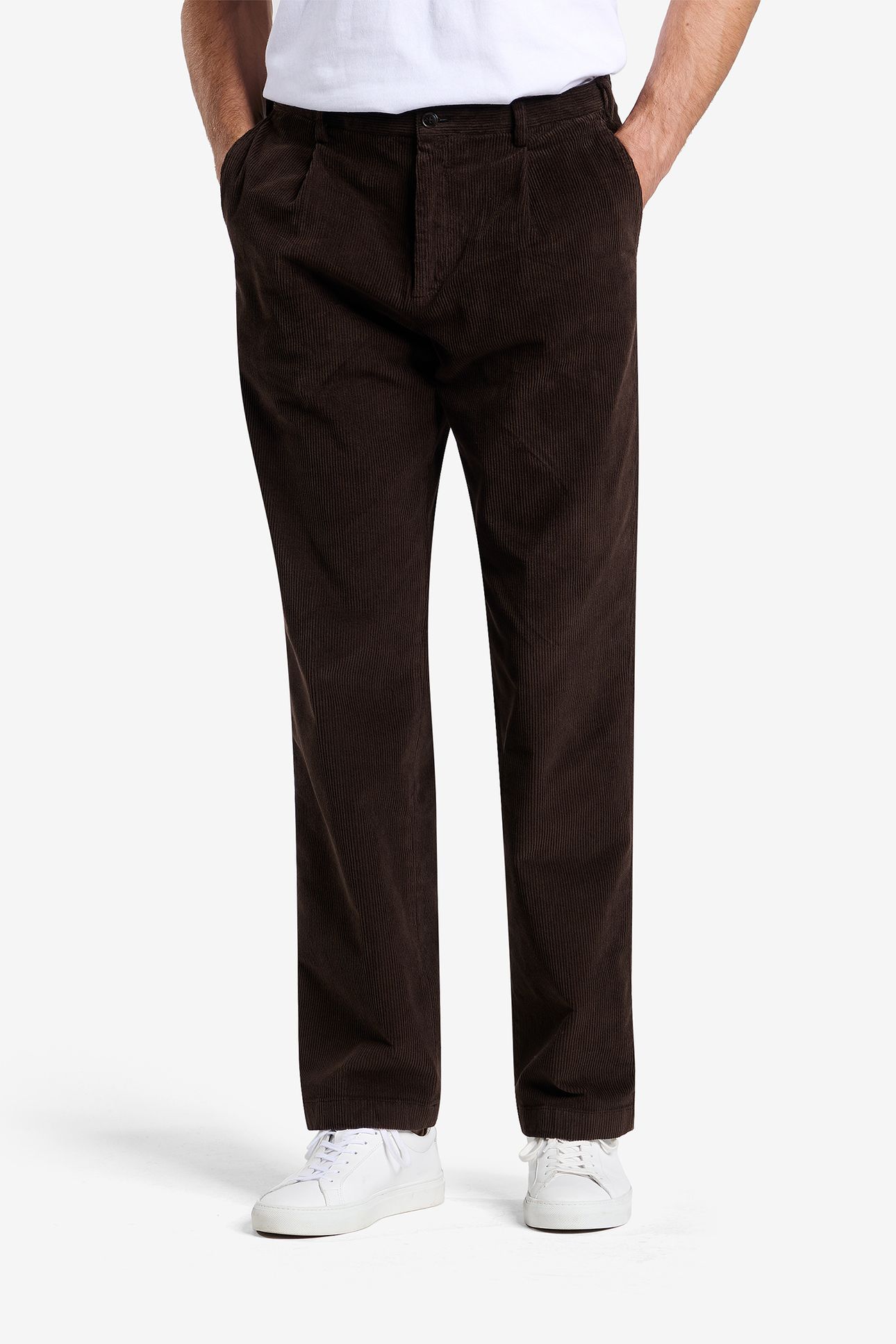 MAYFAIR CORDUROY COTTON BROWN 1