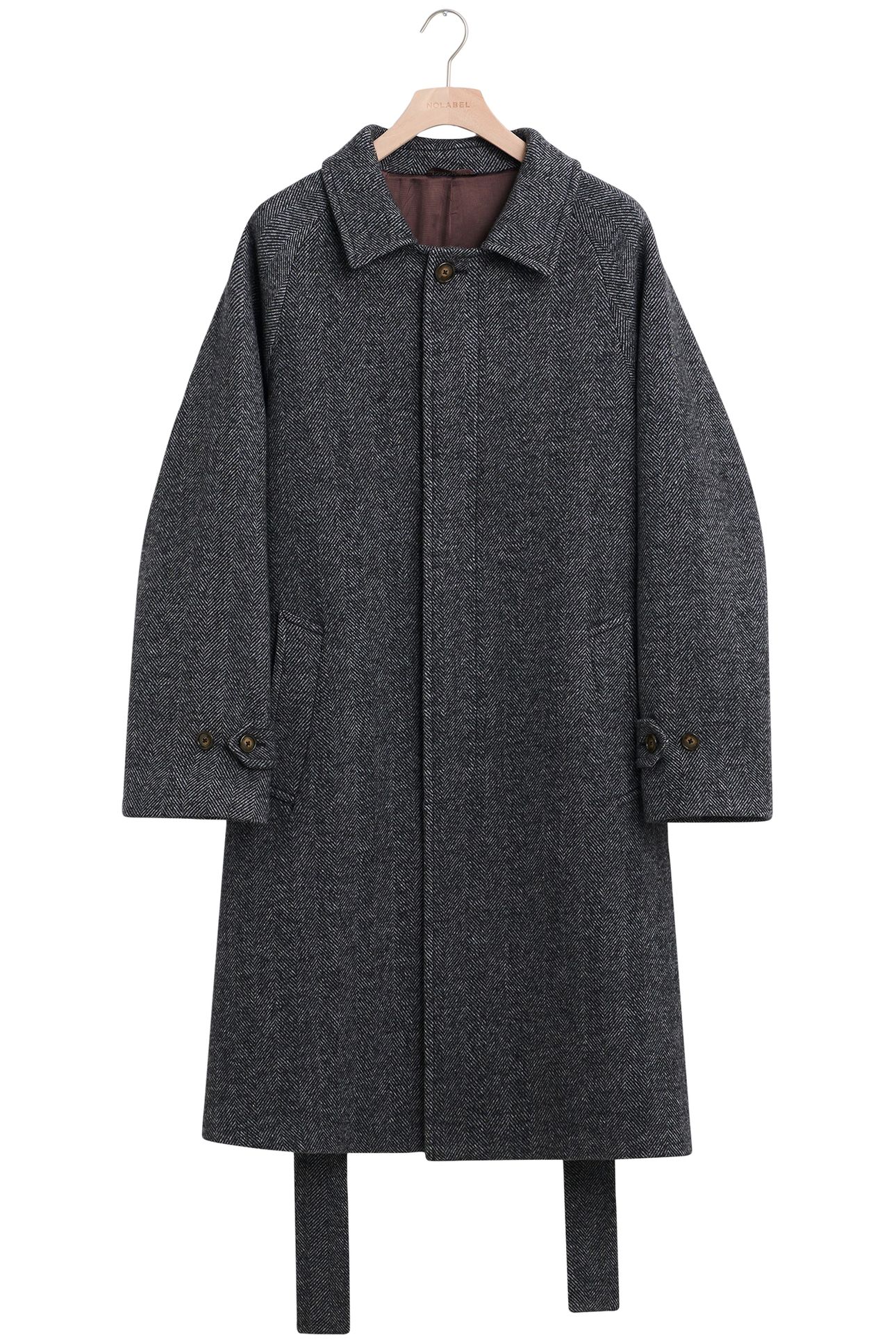 KILBURN HERRINGBONE WOOL-NYLON GREY 2