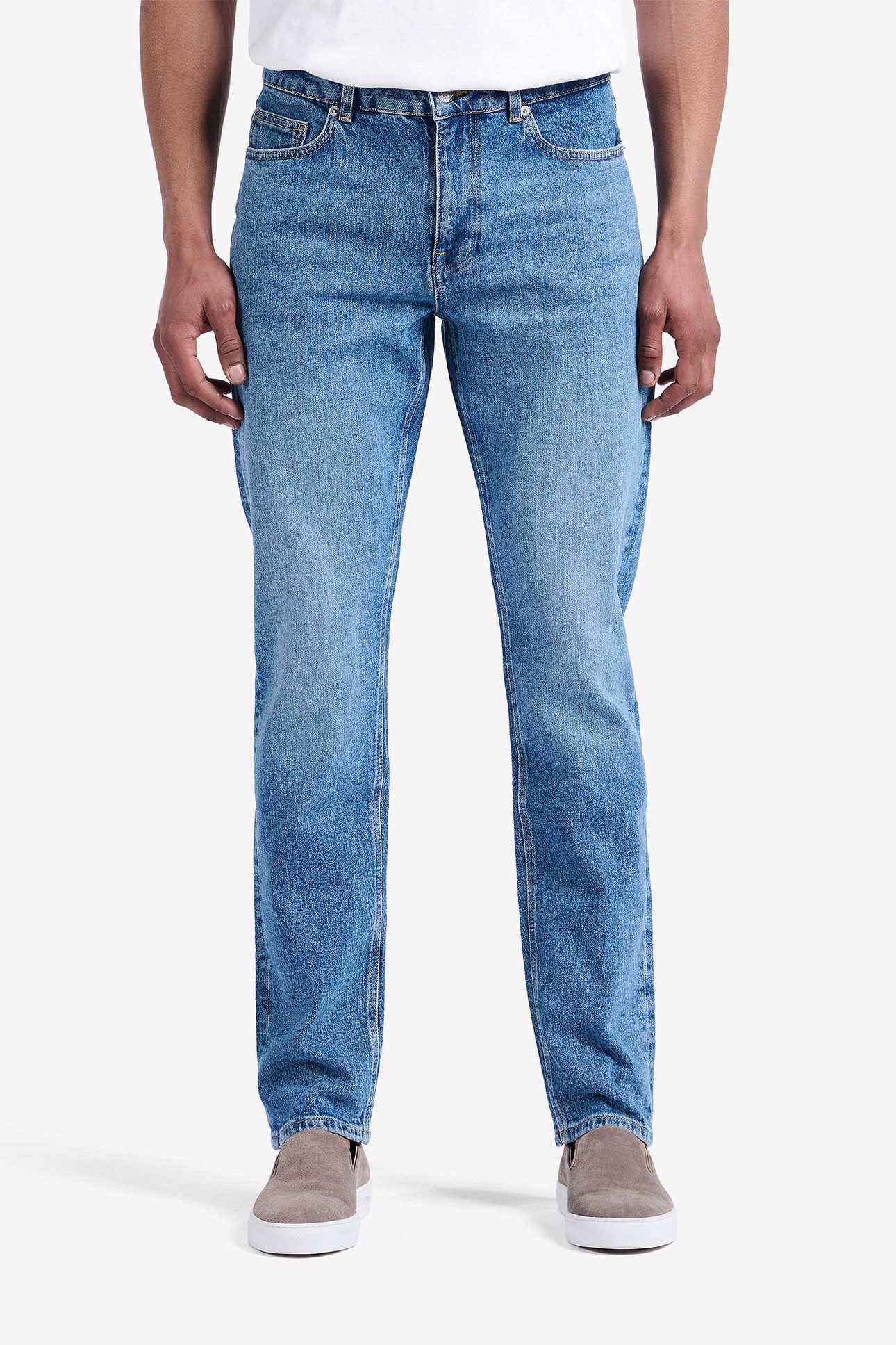 YUMA DENIM COTTON MID BLUE 1