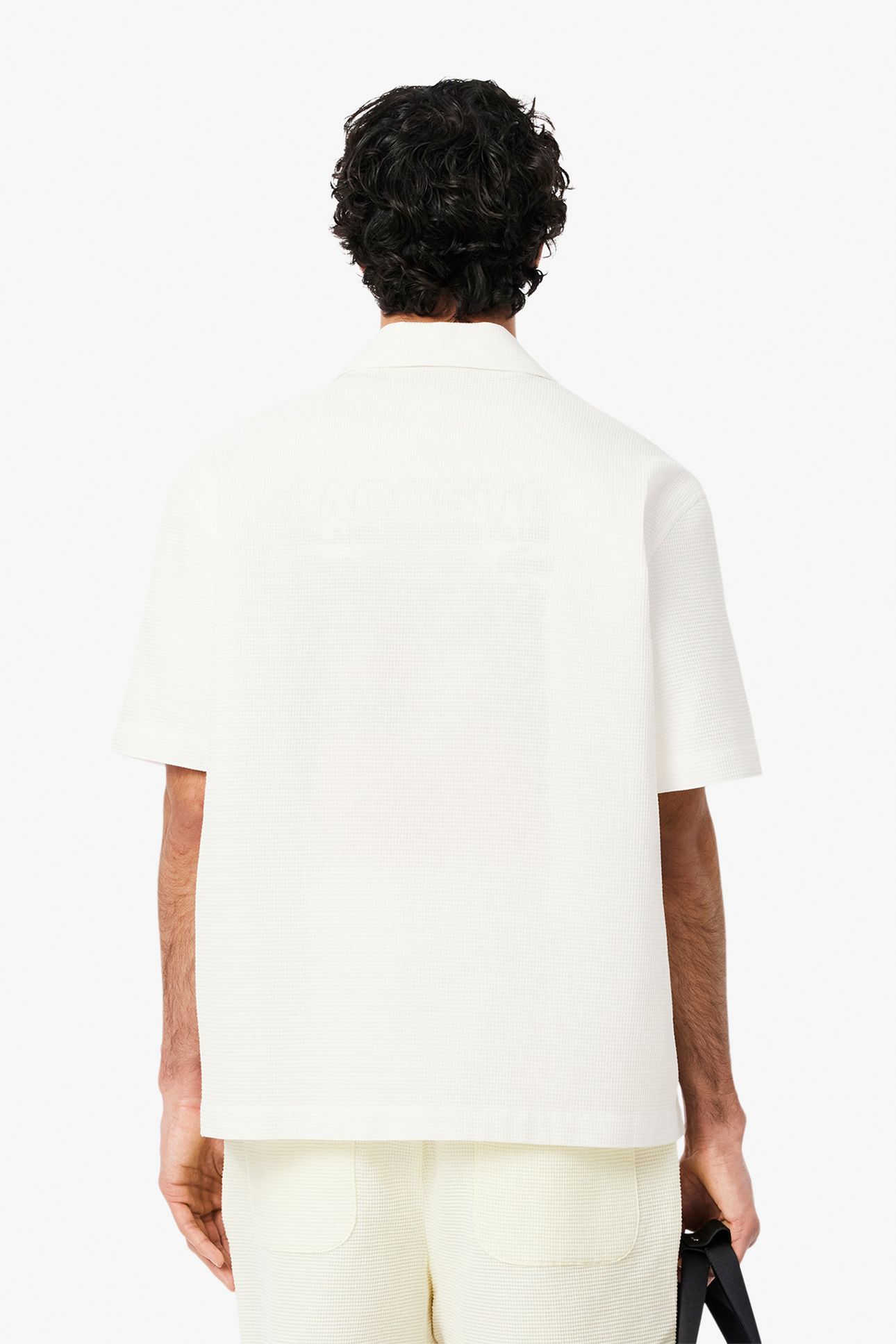 SHORT SLEEVE WOVEN SHIRT FLOUR 2