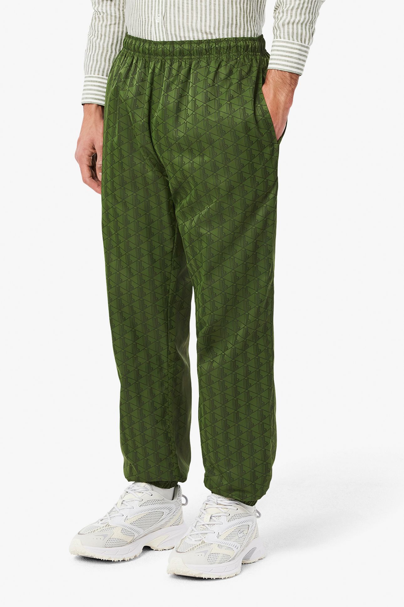 TRACKSUIT TROUSERS GREEN 1