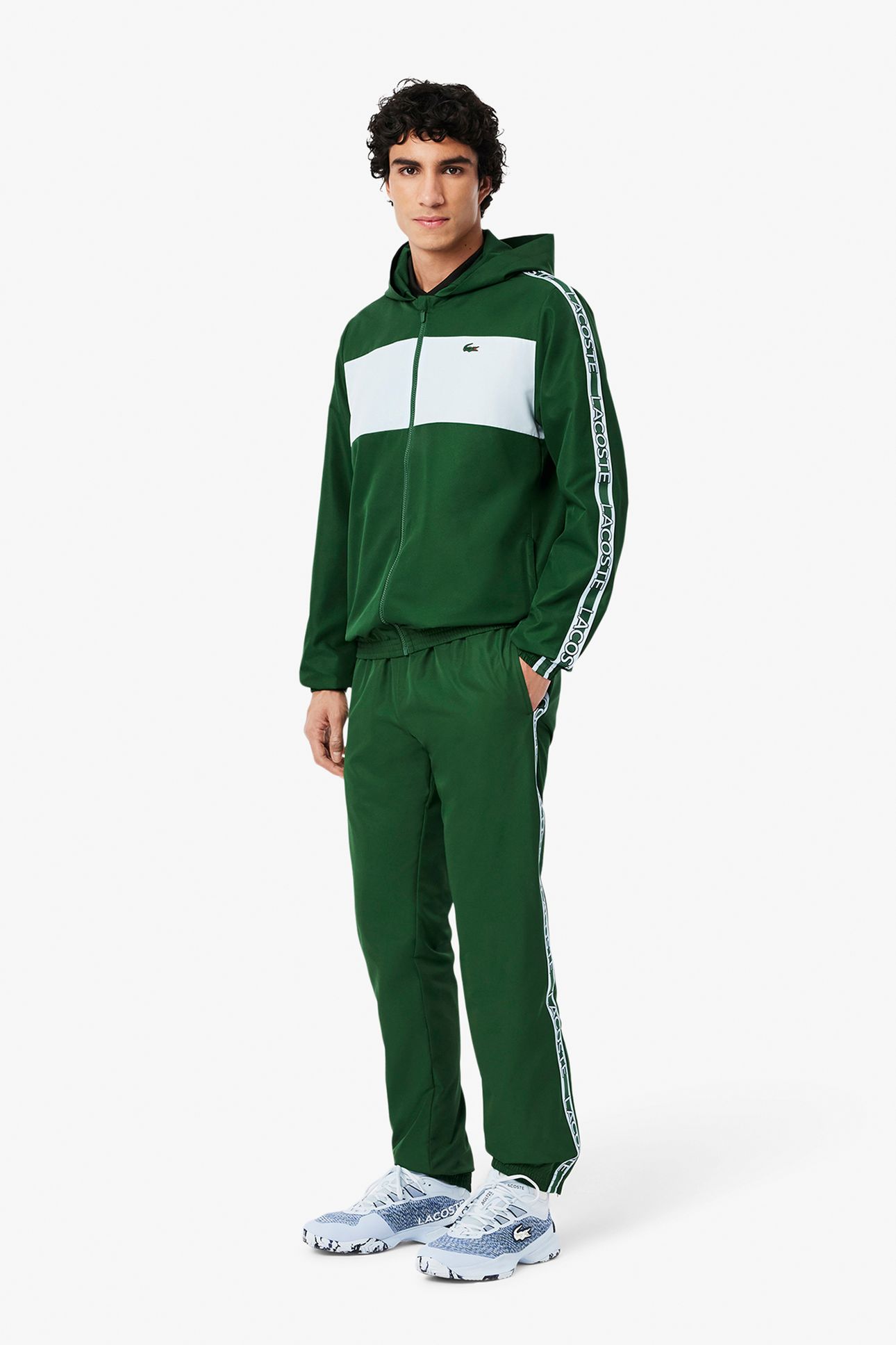 TRACKSUIT TROUSERS GREEN 1