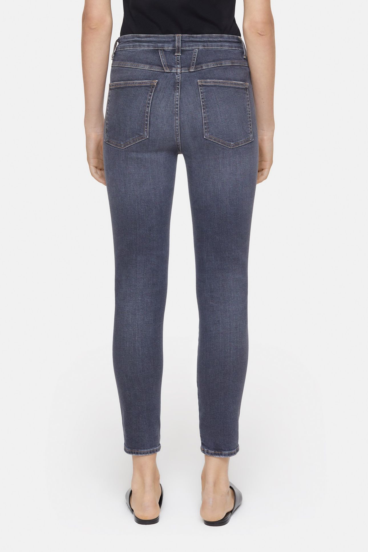 SKINNY PUSHER JEANS DARK GREY 6