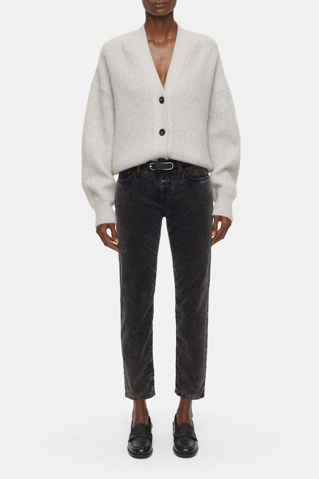BAKER PANTS WASHED BLACK 1