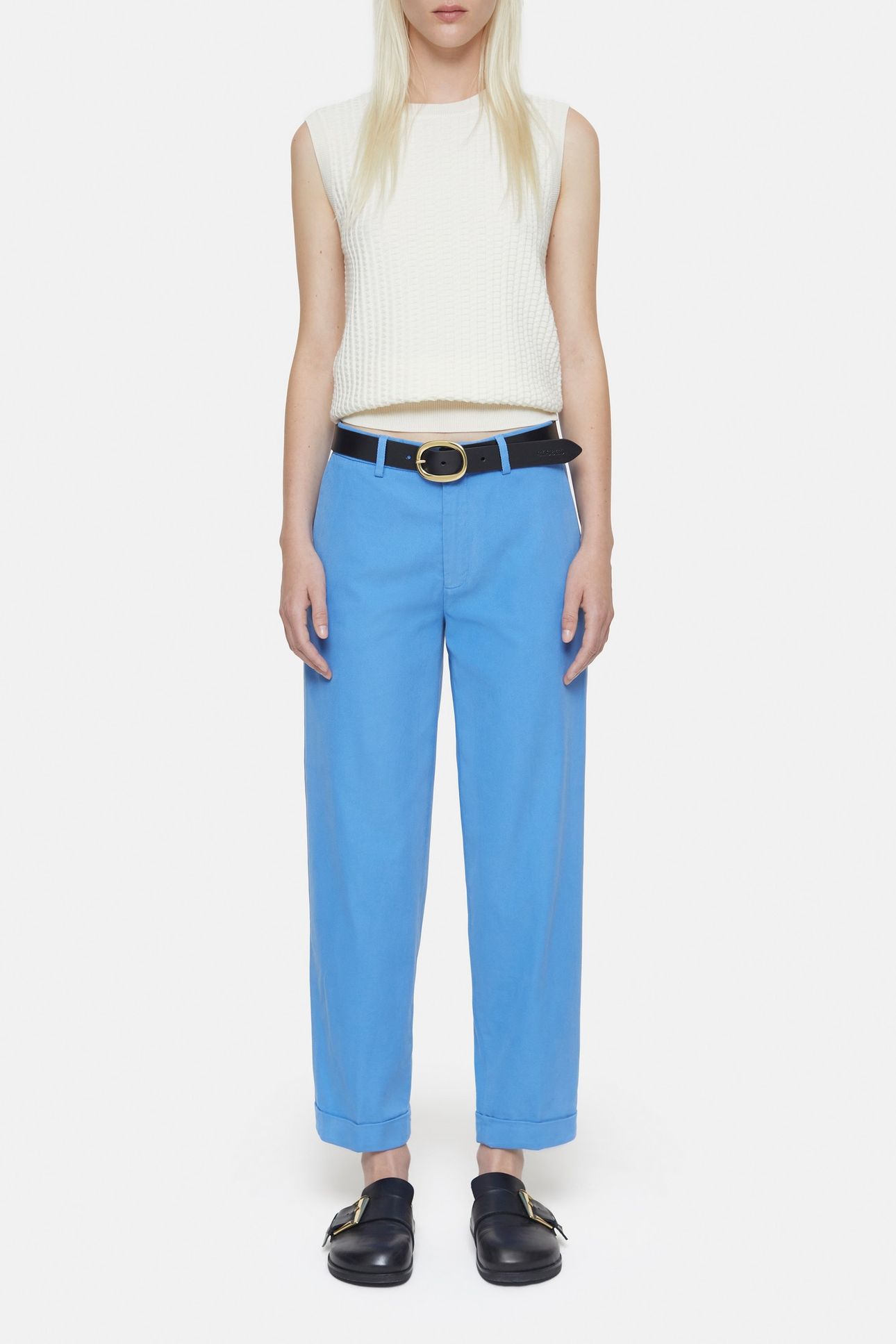AUCKLEY PANTS CHAMBRAY BLUE 1