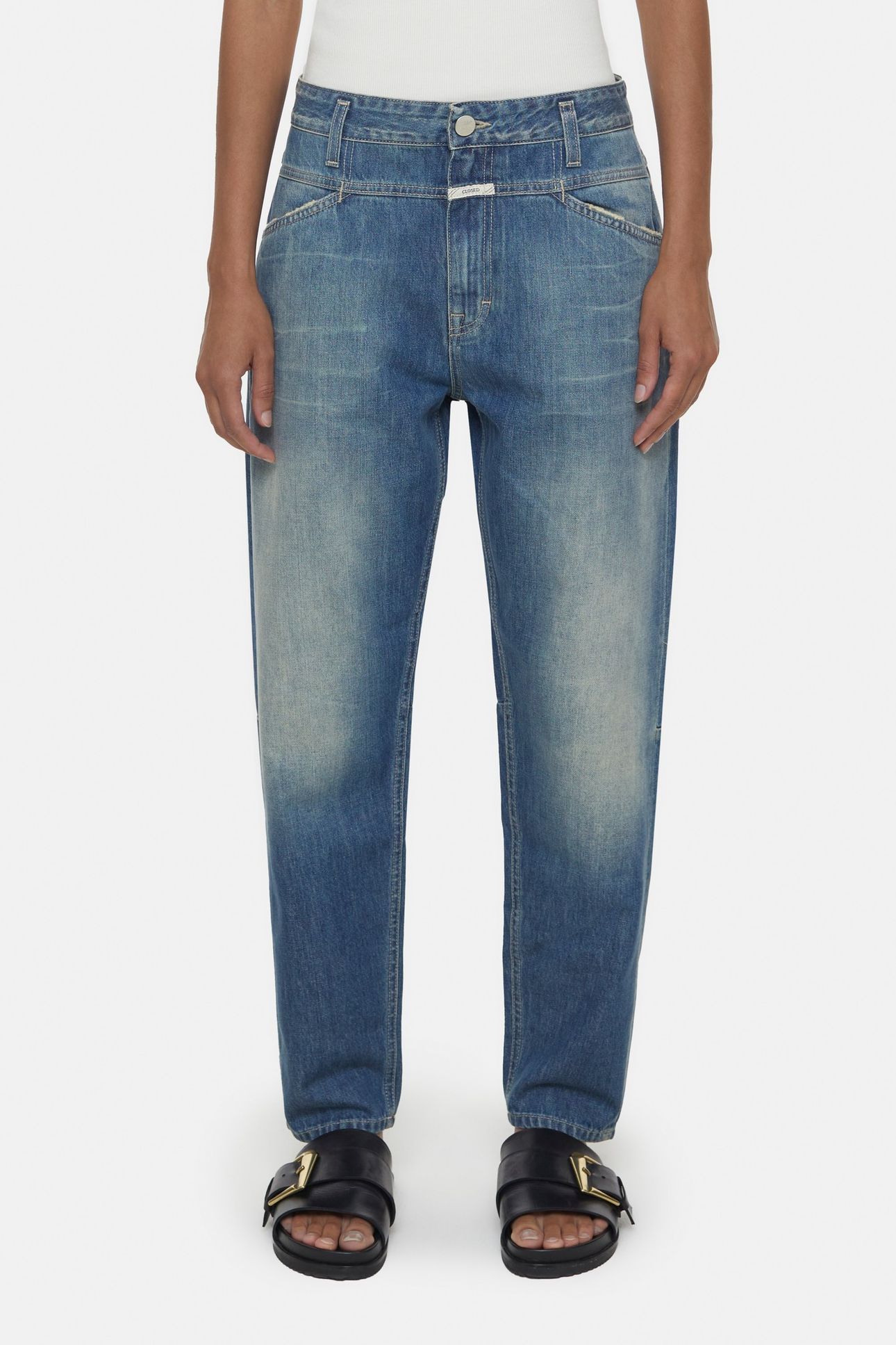 X-LENT JEANS MID BLUE 5