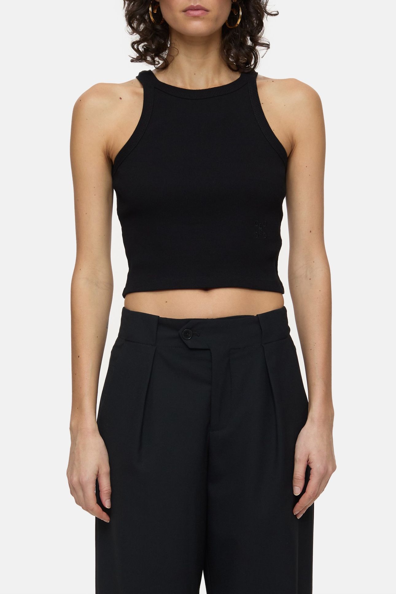 RACER TOP T-SHIRTS BLACK 1