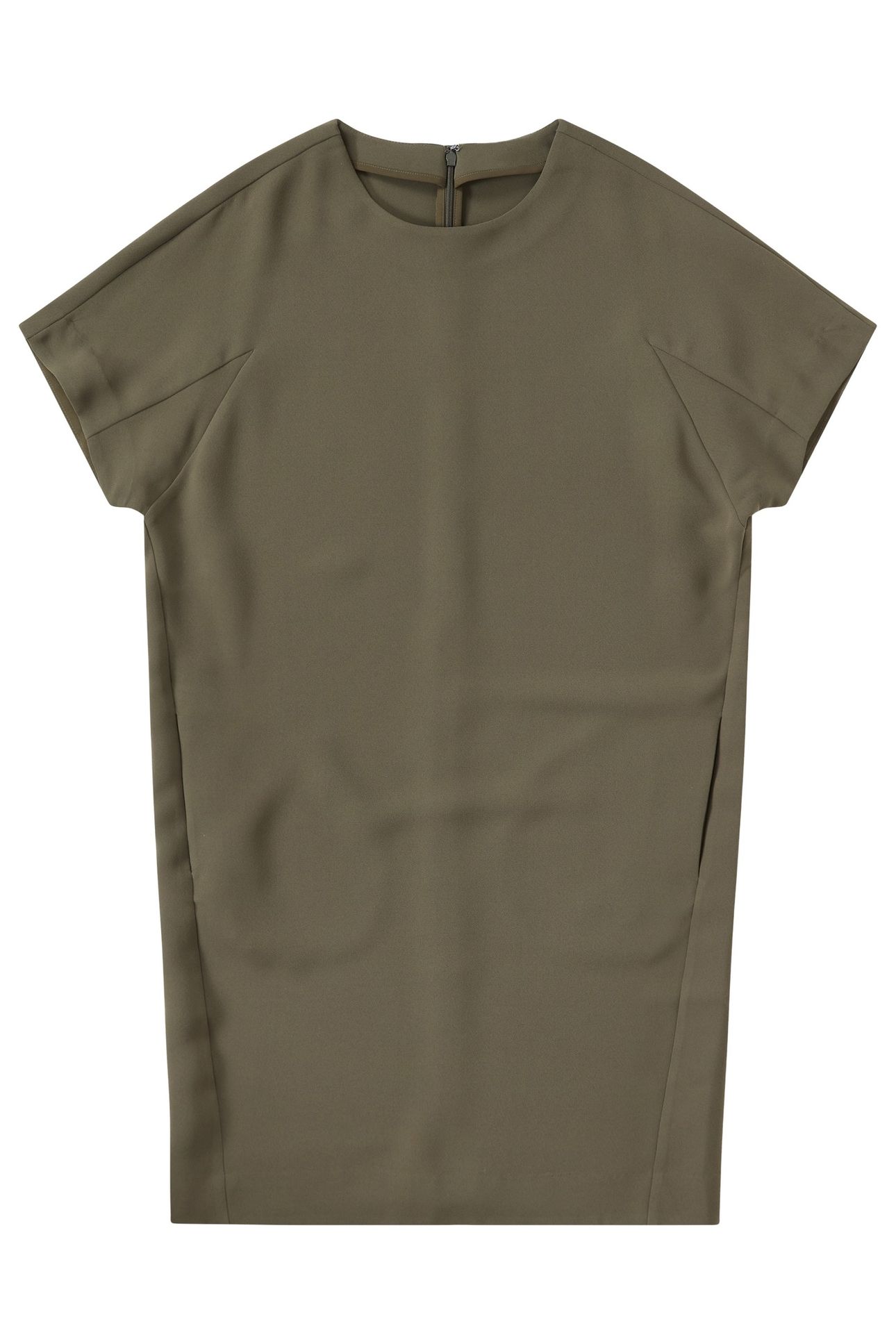 SHIFT DRESS ARMY GREEN 6
