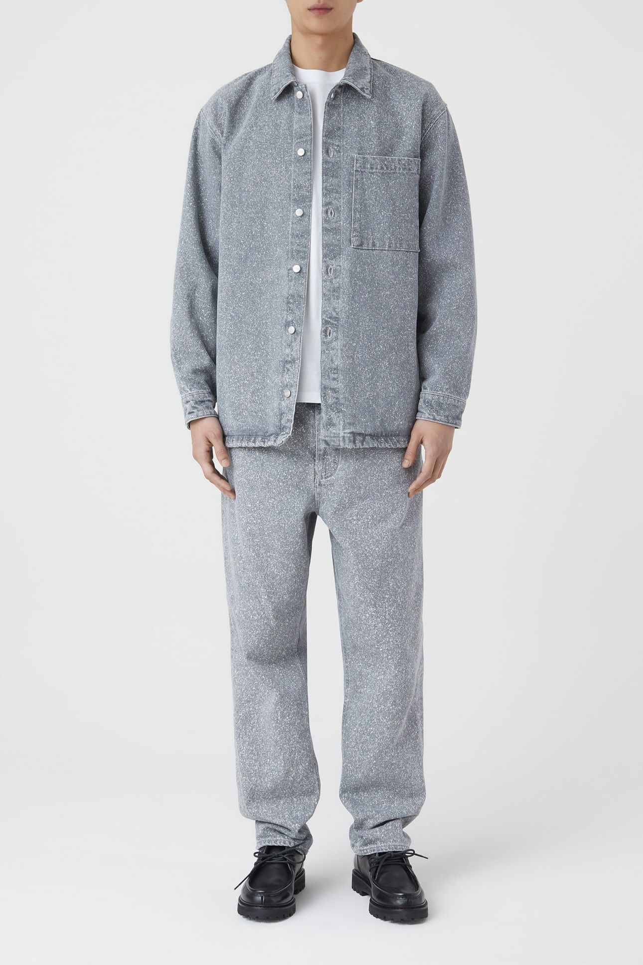 OVERSHIRT & BLOUSES MID GREY 1