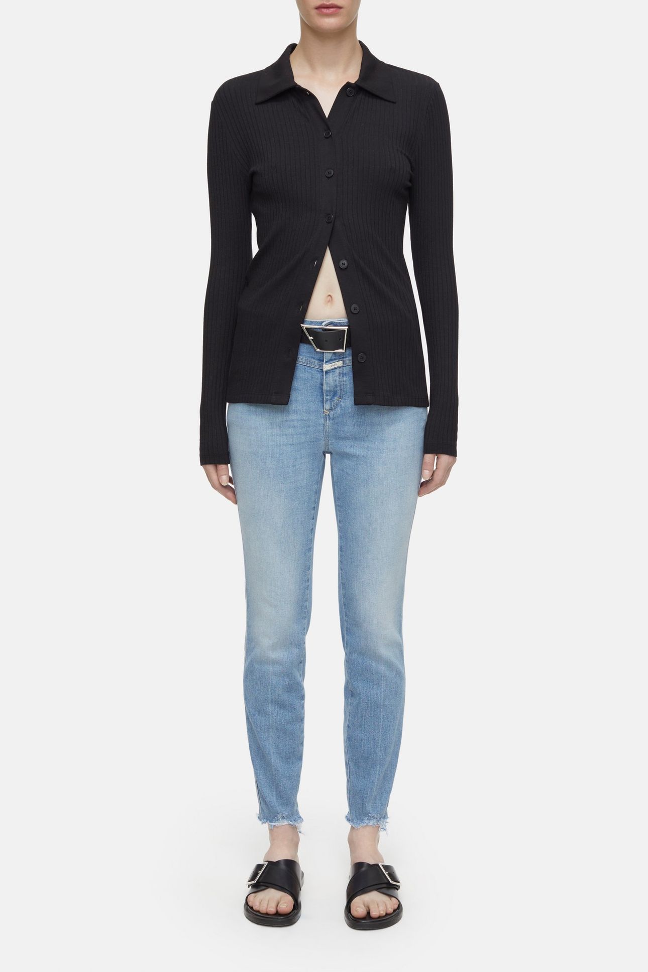 SKINNY PUSHER JEANS LIGHT BLUE 1