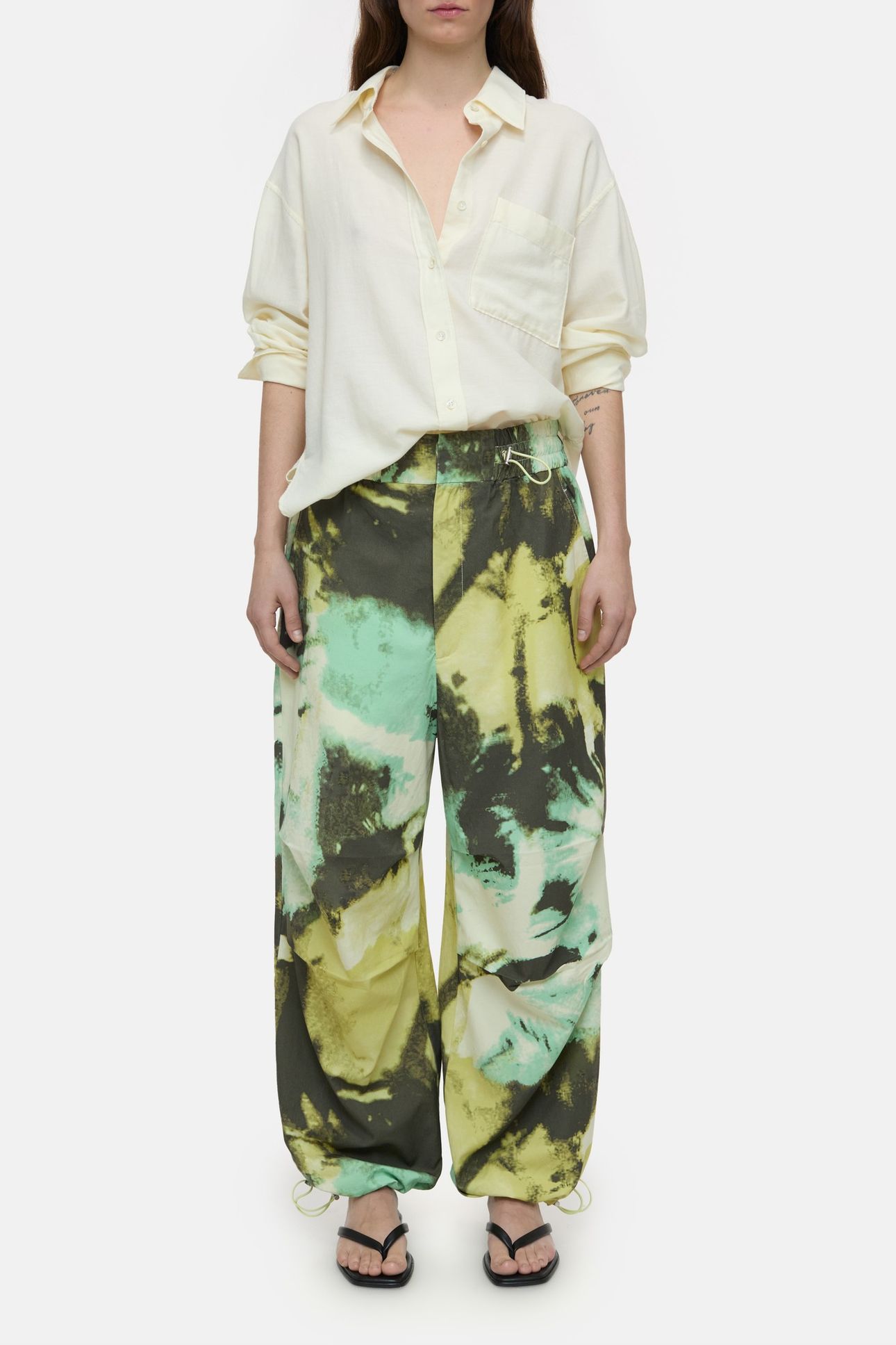 LOOSE CARGO PANTS PRIMARY YELLOW 1
