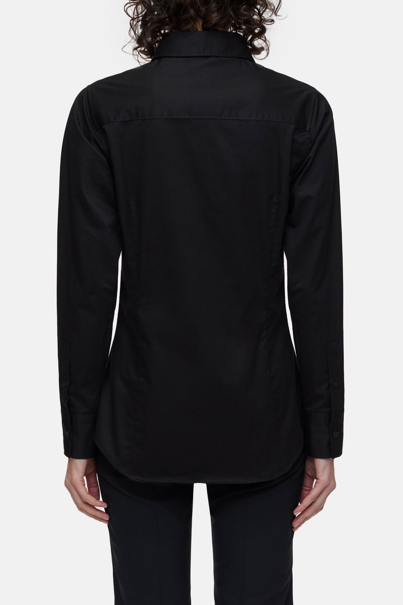 WAISTED SHIRT & BLOUSES BLACK 3