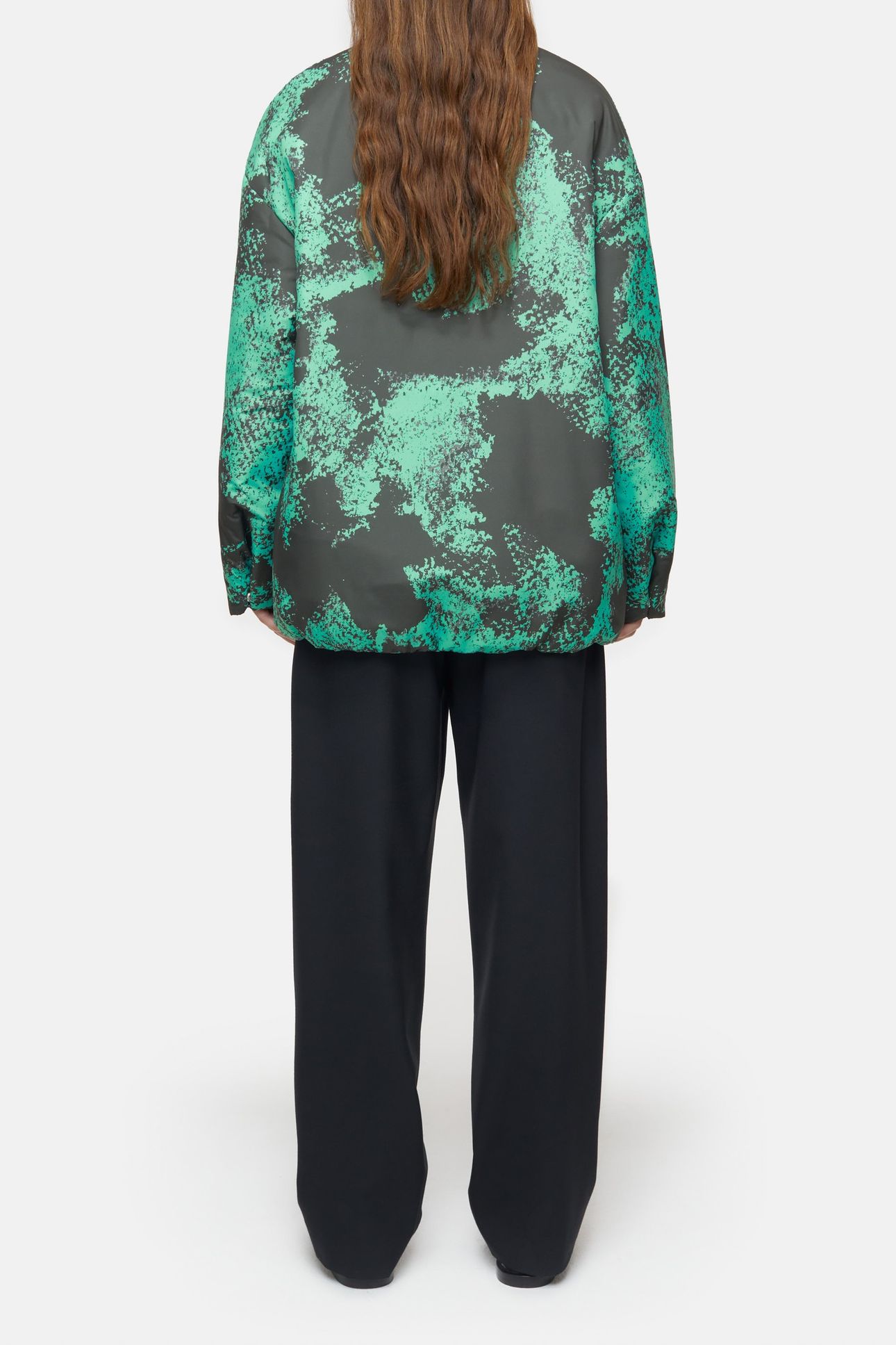 BOMBER JACKET GREEN WEED 3