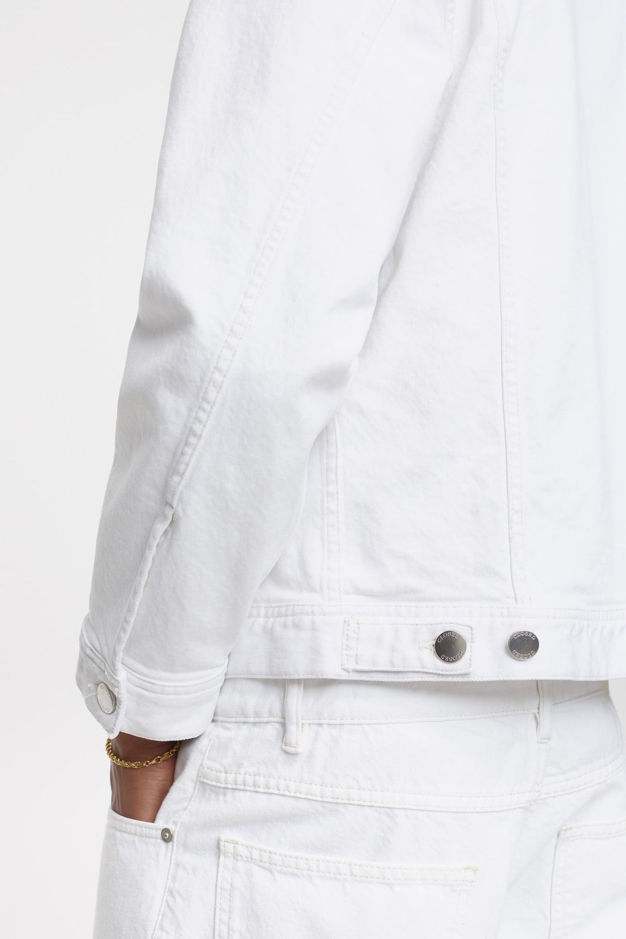 DENIM JACKET IVORY 9