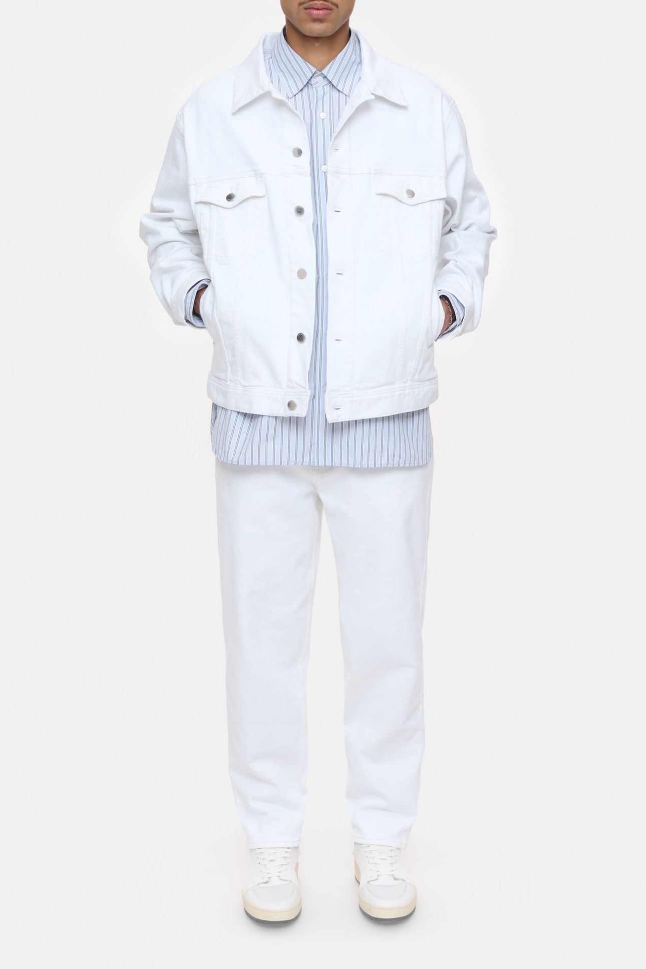 DENIM JACKET IVORY 4