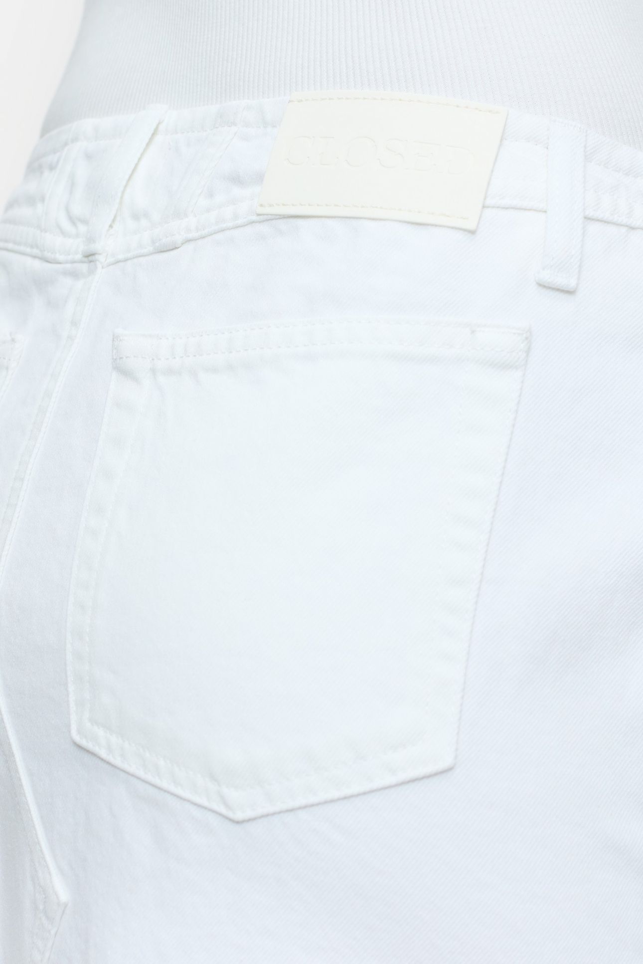LONG 5-POCKET SKIRT WHITE 5