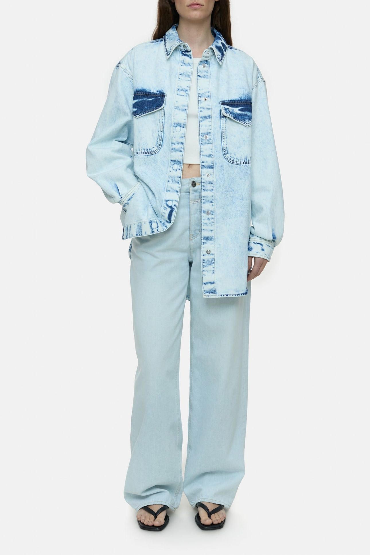 DENIM OVERSHIRT EXTREME LIGHT 1